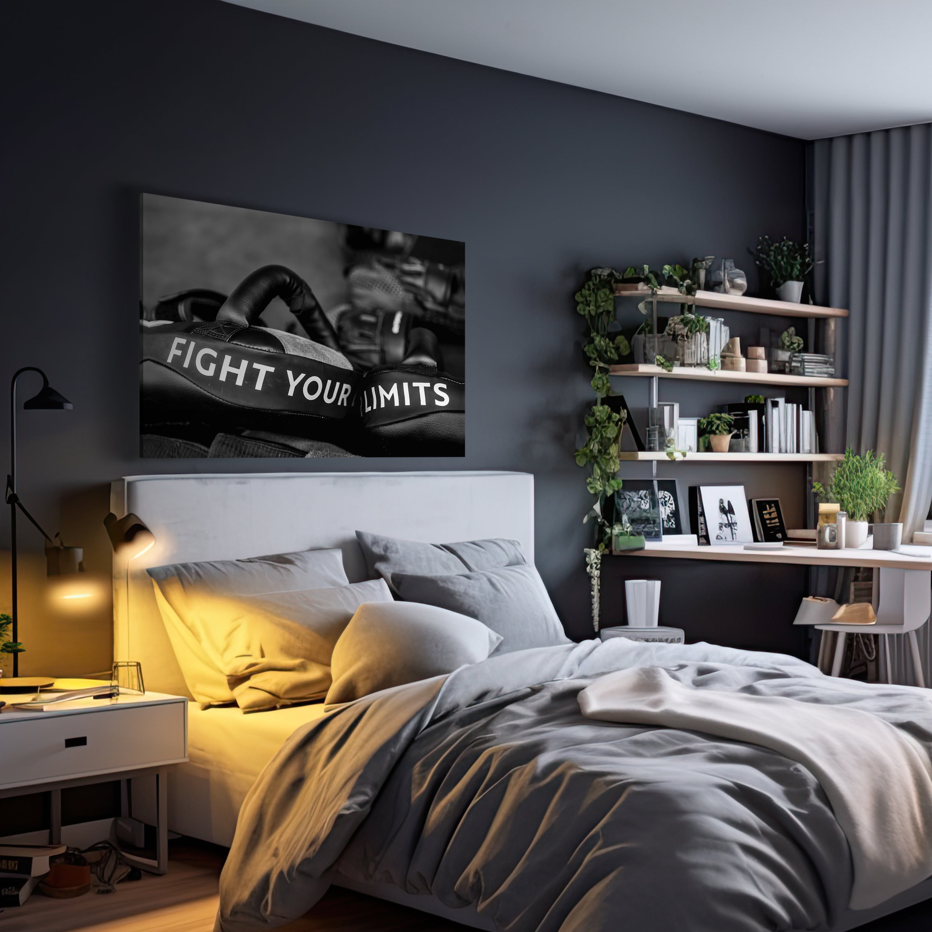 Leinwandbild Motivation, Querformat, fight limits M0069 kaufen - Bild 3 Leinwandbild Motivation, Querformat, fight limits M0069 kaufen - Bild 3