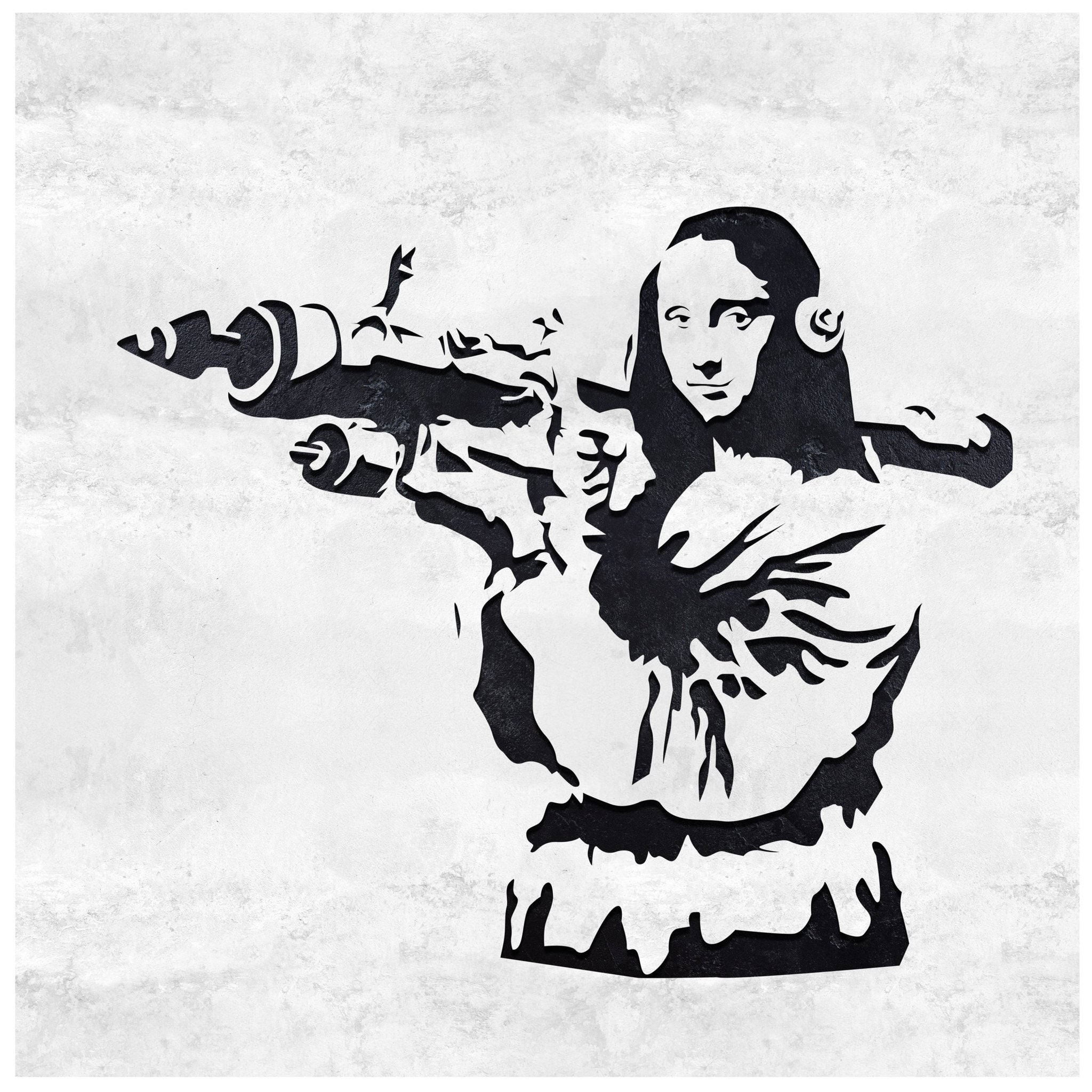 Quadratische Fototapete Banksy Street Art M0069 - Bild 11 Quadratische Fototapete Banksy Street Art M0069 - Bild 11