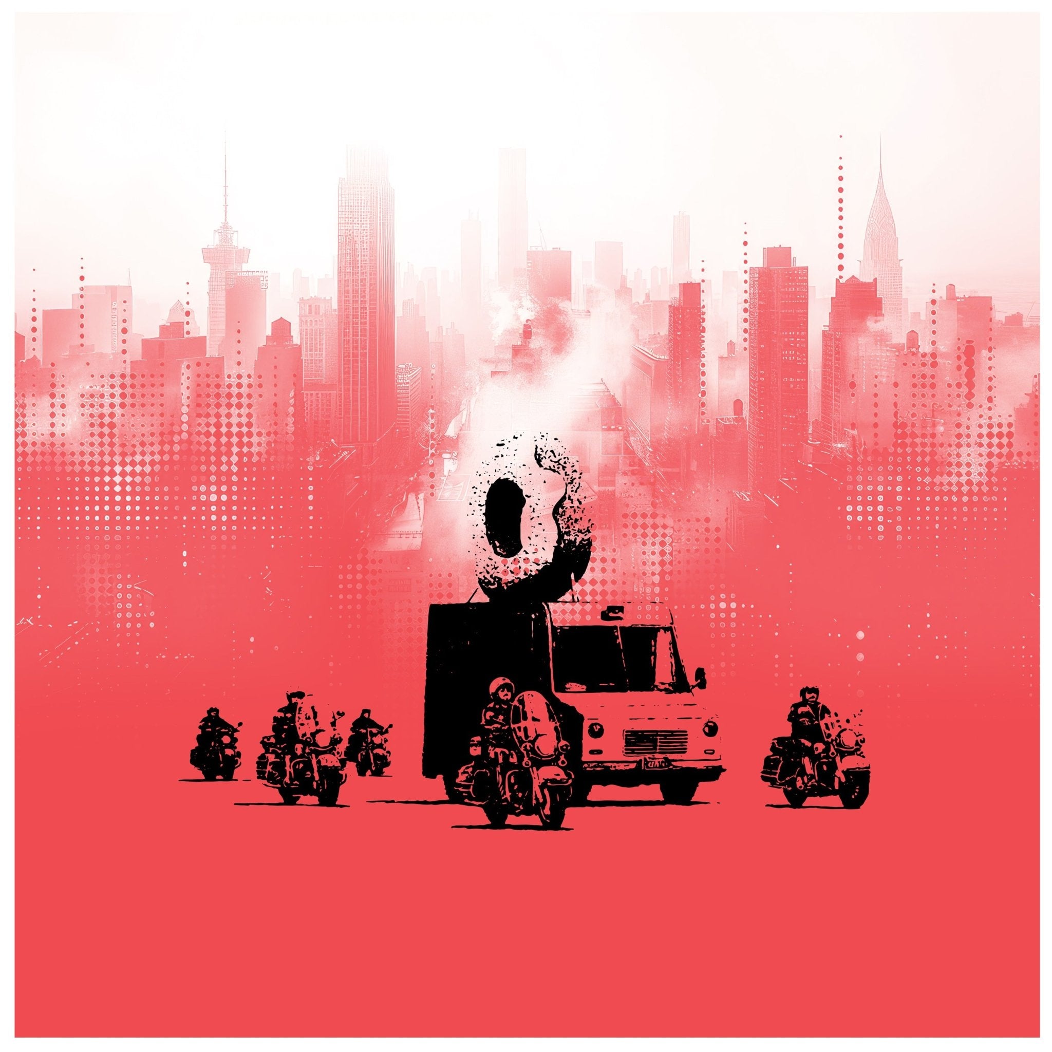 Quadratische Fototapete Banksy Street Art M0071 - Bild 11 Quadratische Fototapete Banksy Street Art M0071 - Bild 11