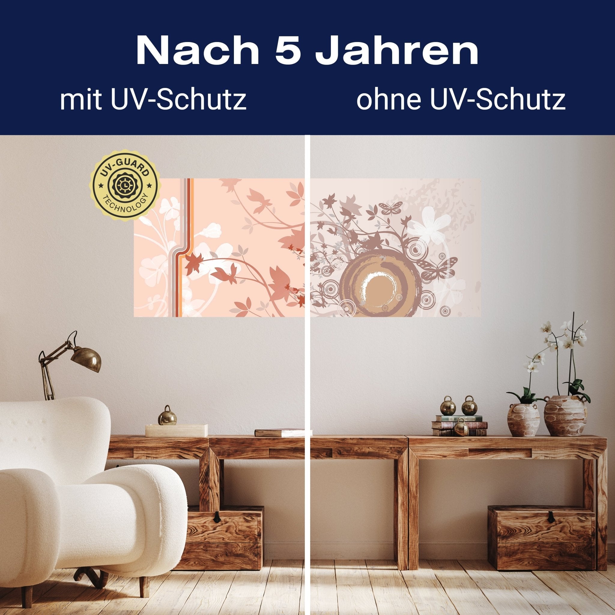 Leinwandbild Nude Circle Floral M0072 kaufen - Bild 9 Leinwandbild Nude Circle Floral M0072 kaufen - Bild 9