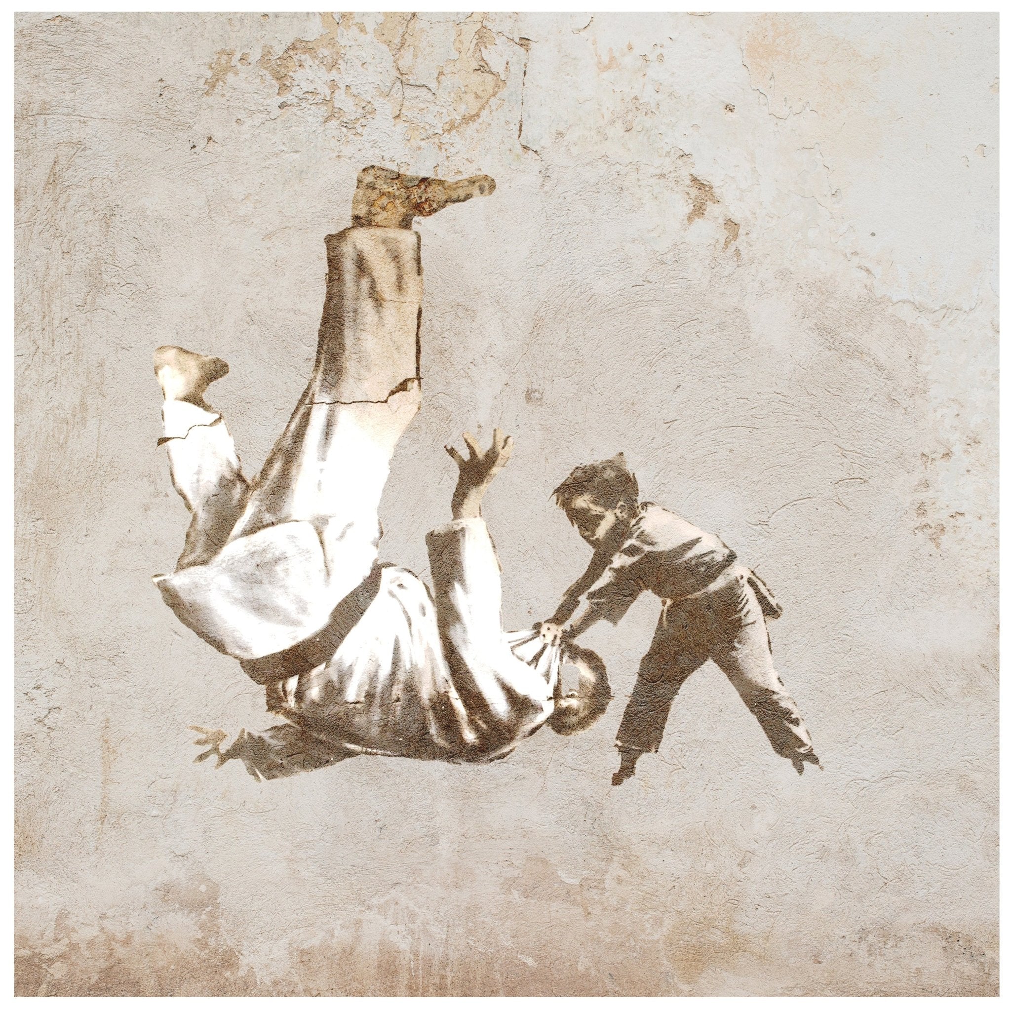 Quadratische Fototapete Banksy M0072 - Bild 11 Quadratische Fototapete Banksy M0072 - Bild 11