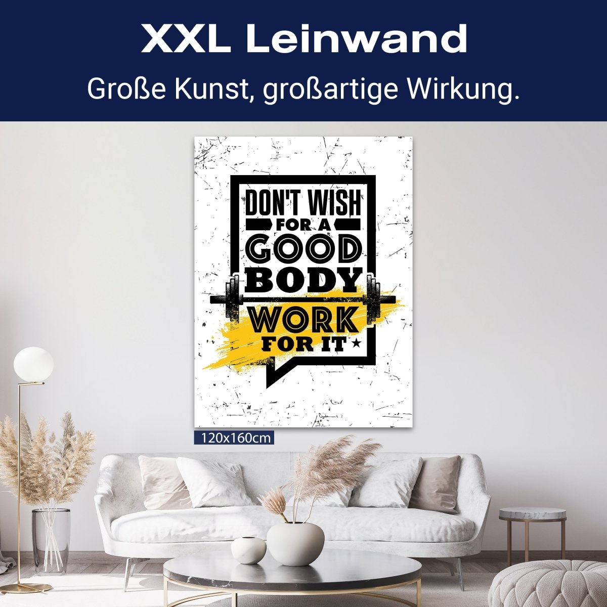 Leinwandbild Motivation, Hochformat, Good Body M0074 kaufen - Bild 9 Leinwandbild Motivation, Hochformat, Good Body M0074 kaufen - Bild 9