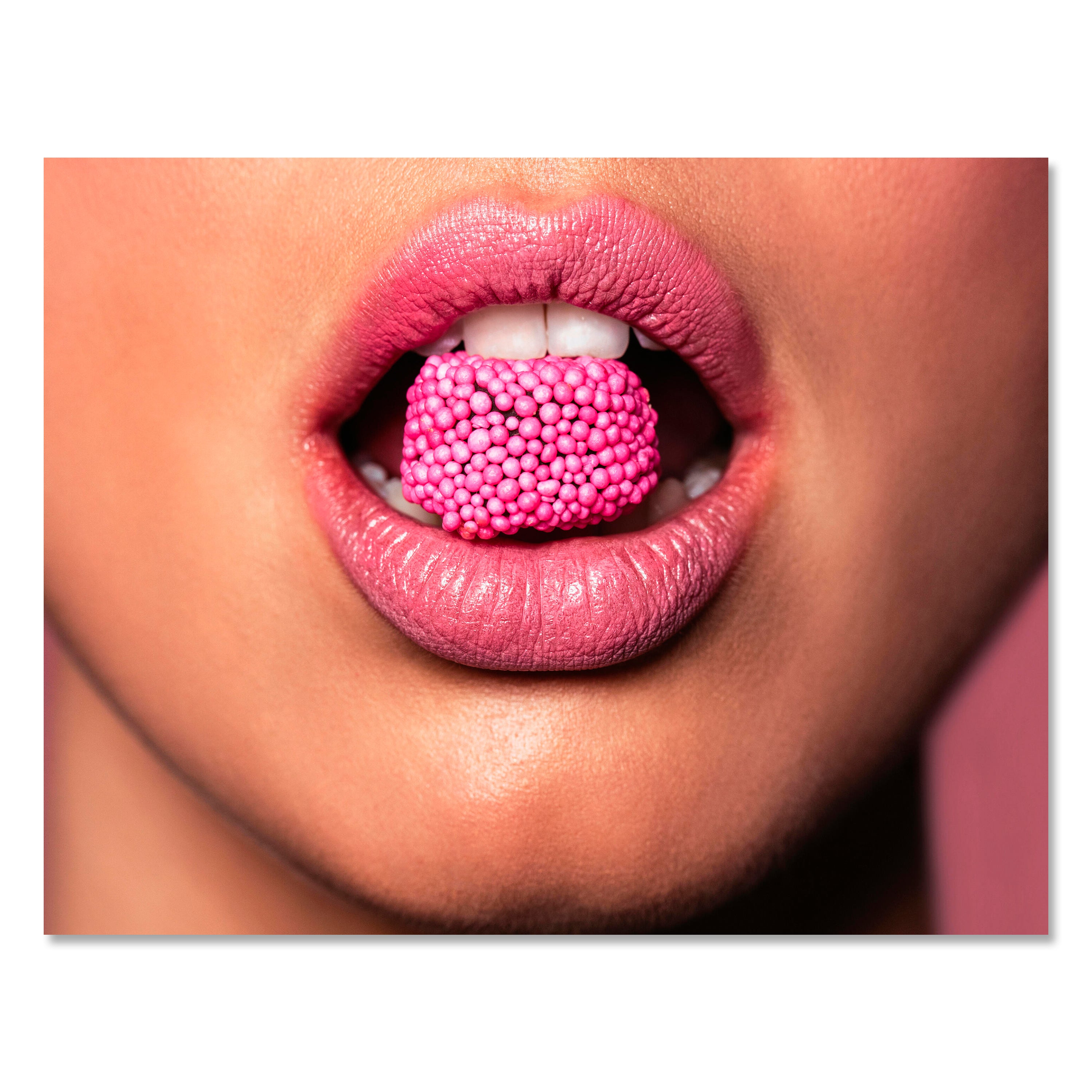 Leinwandbild Frauen Lippen M0080 kaufen - Bild 1 Leinwandbild Frauen Lippen M0080 kaufen - Bild 1
