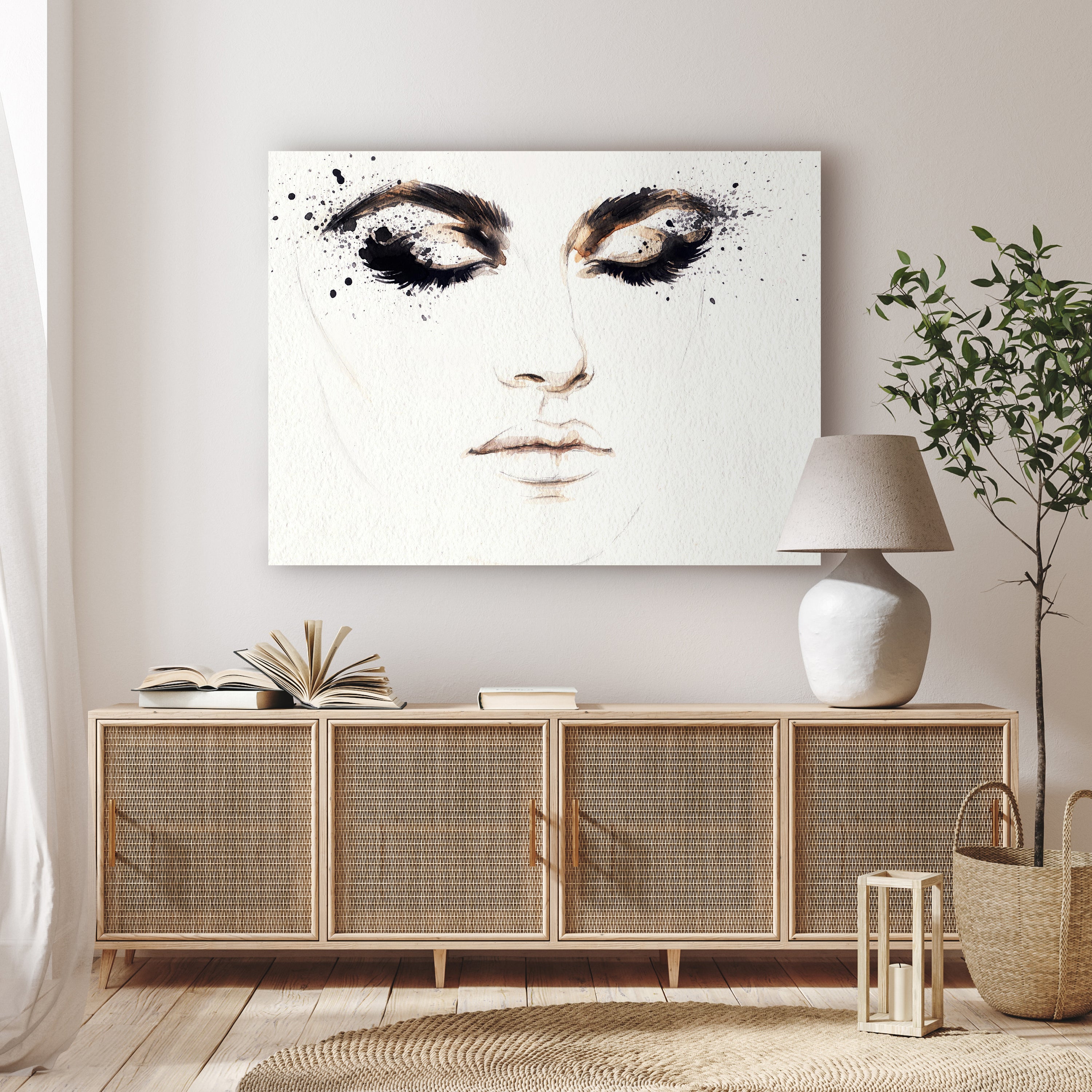 Leinwandbild Frauen Lippen M0081 kaufen - Bild 2 Leinwandbild Frauen Lippen M0081 kaufen - Bild 2