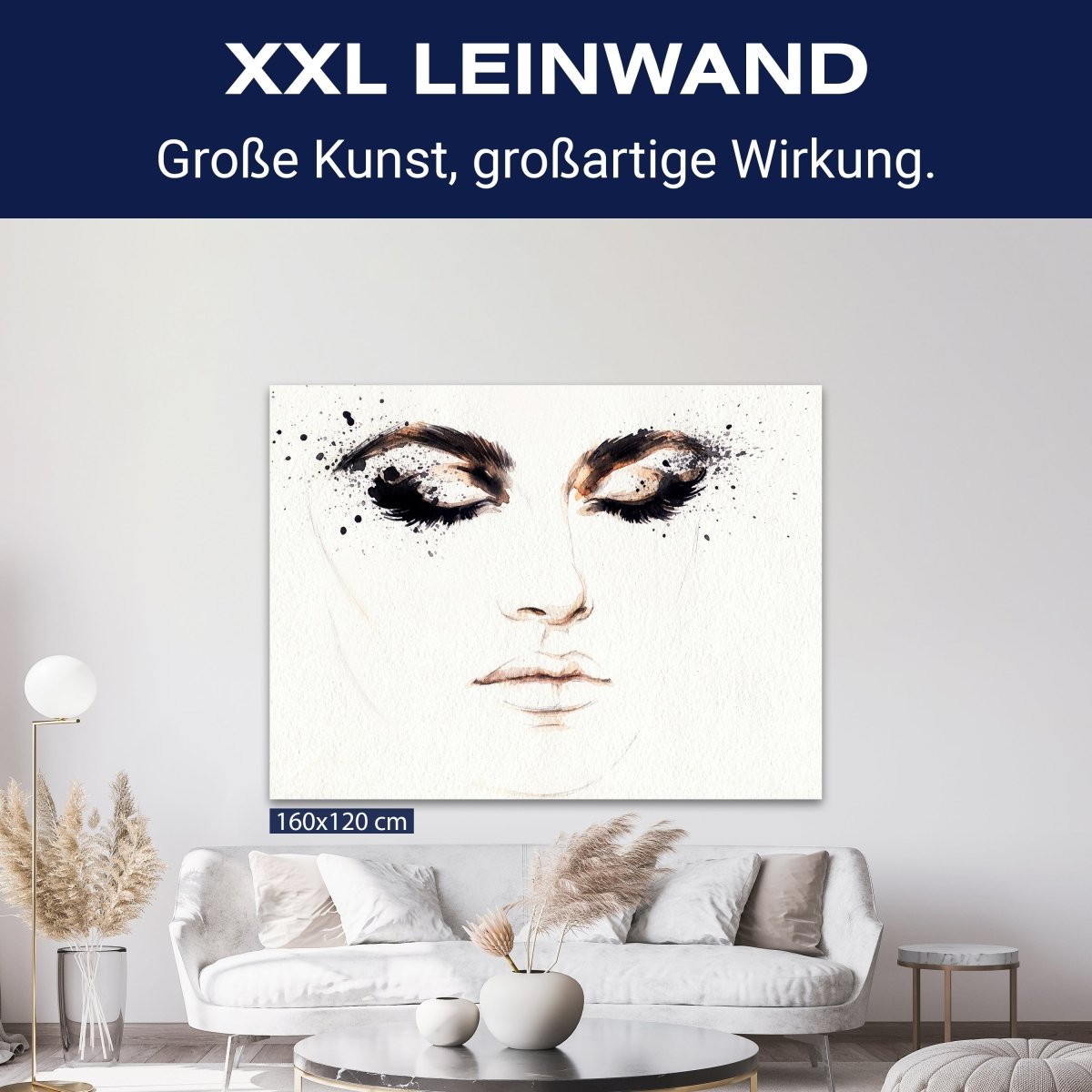 Leinwandbild Frauen Lippen M0081 kaufen - Bild 9 Leinwandbild Frauen Lippen M0081 kaufen - Bild 9