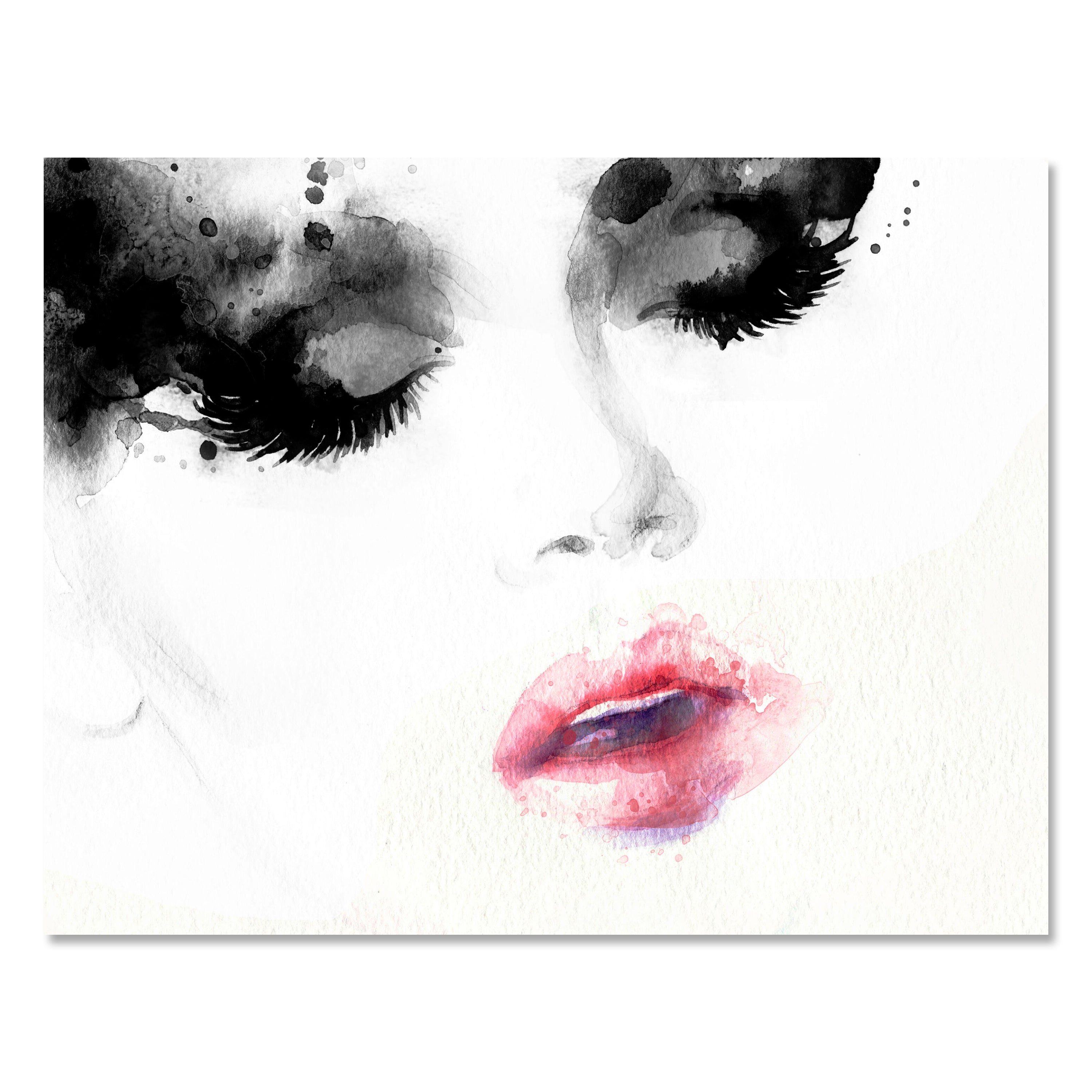 Leinwandbild Frauen Lippen M0082 kaufen - Bild 1 Leinwandbild Frauen Lippen M0082 kaufen - Bild 1