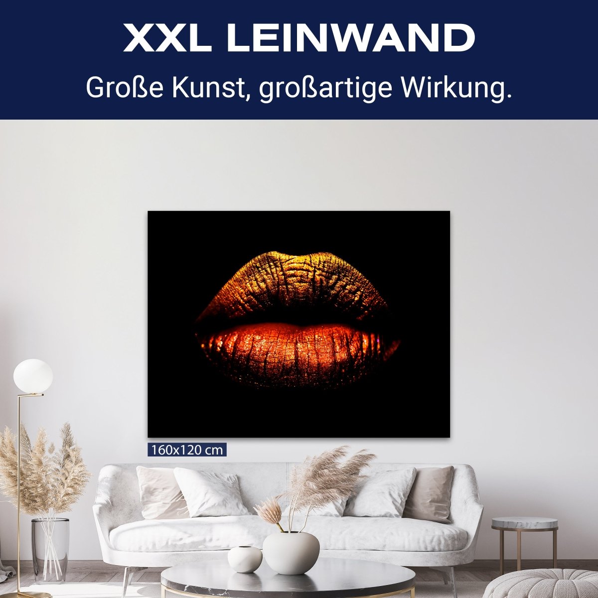 Leinwandbild Frauen Lippen M0087 kaufen - Bild 9 Leinwandbild Frauen Lippen M0087 kaufen - Bild 9