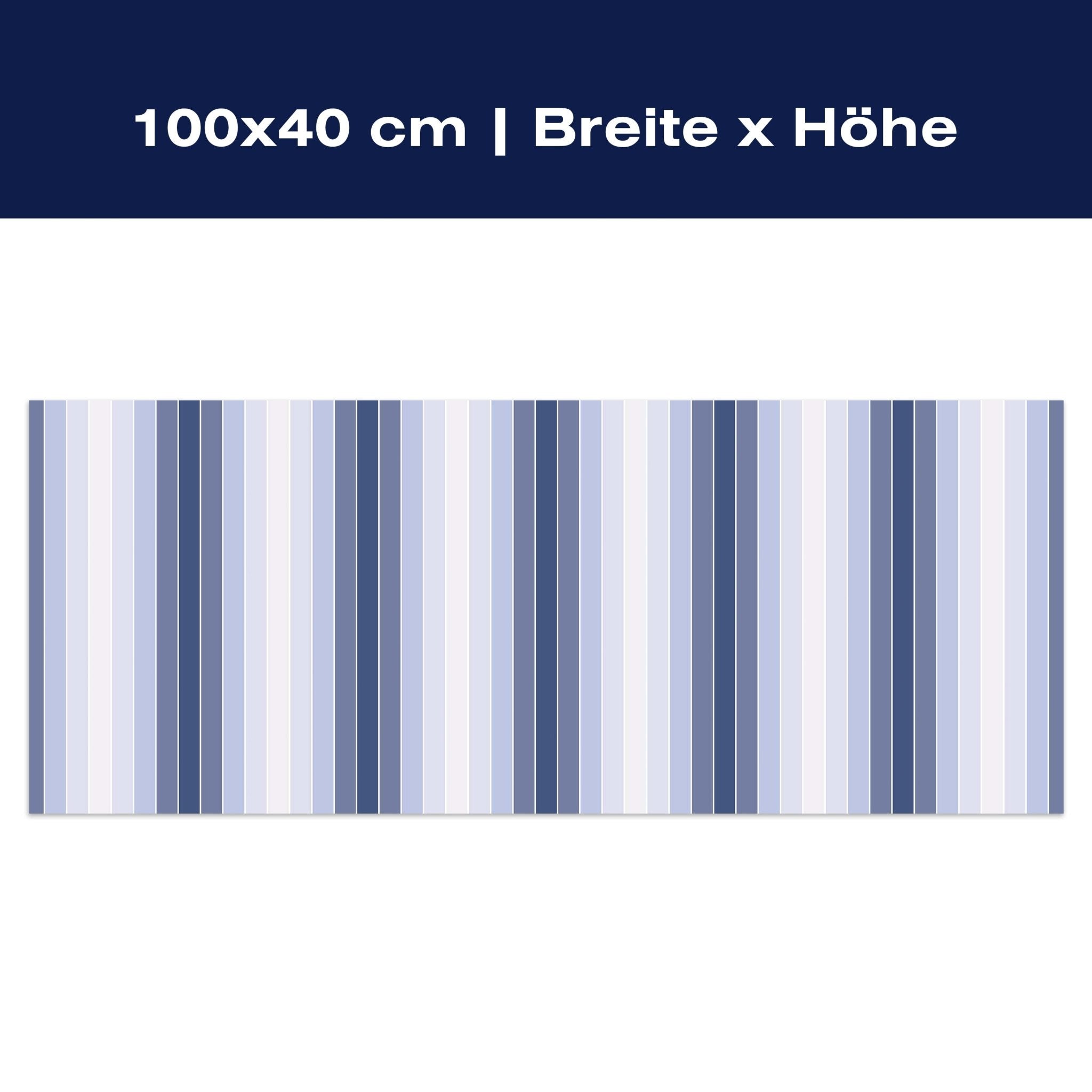 Leinwandbild Mattes Blau Muster M0088 Leinwandbild Mattes Blau Muster M0088