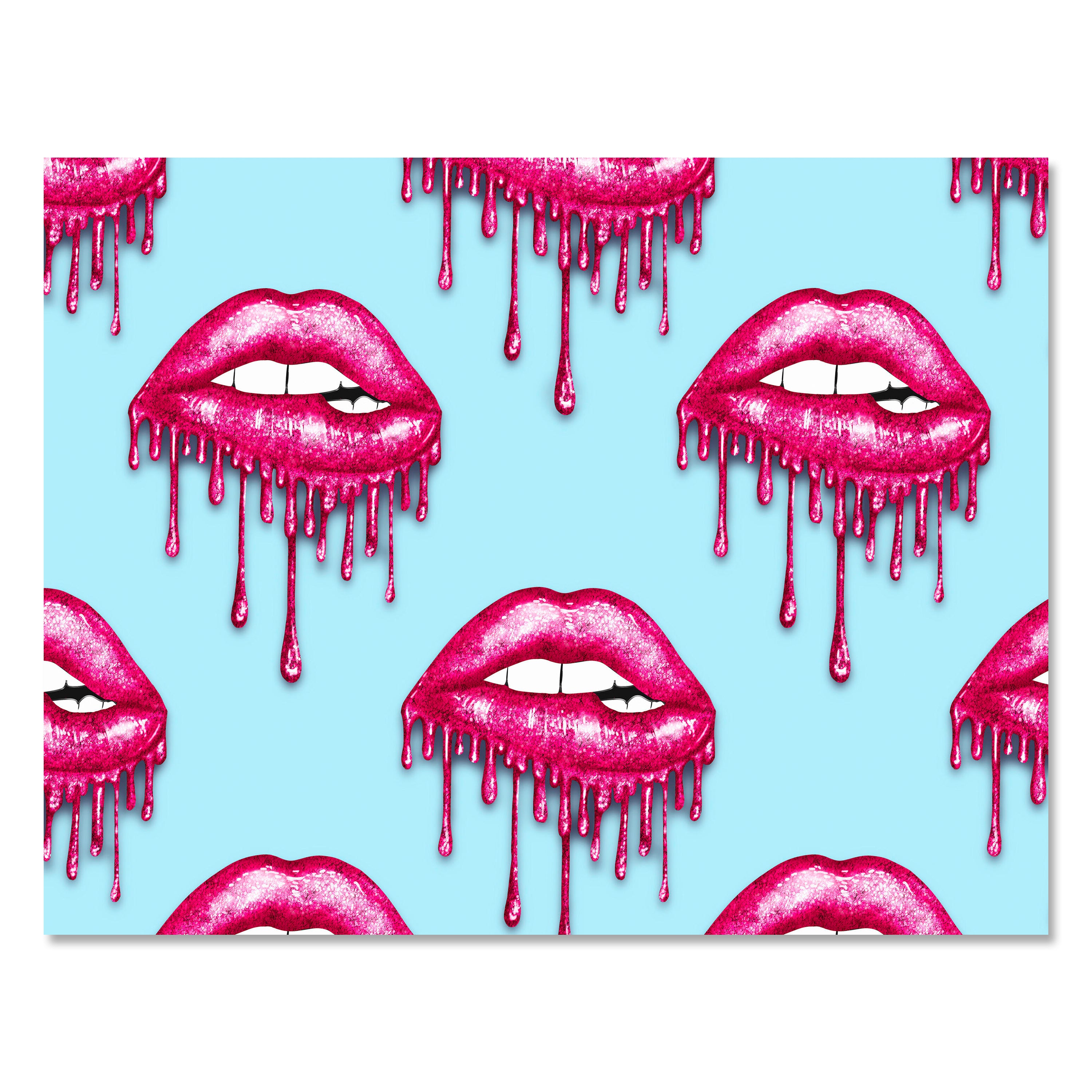 Leinwandbild Frauen Lippen M0088 kaufen - Bild 1 Leinwandbild Frauen Lippen M0088 kaufen - Bild 1
