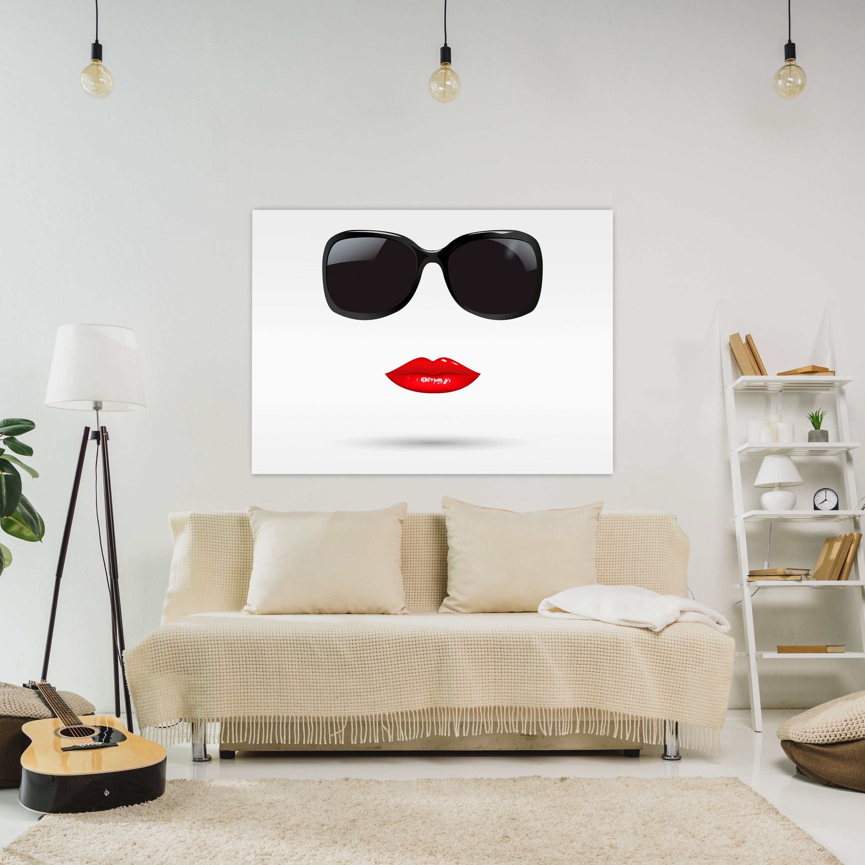 Leinwandbild Frauen Lippen M0091 kaufen - Bild 2 Leinwandbild Frauen Lippen M0091 kaufen - Bild 2