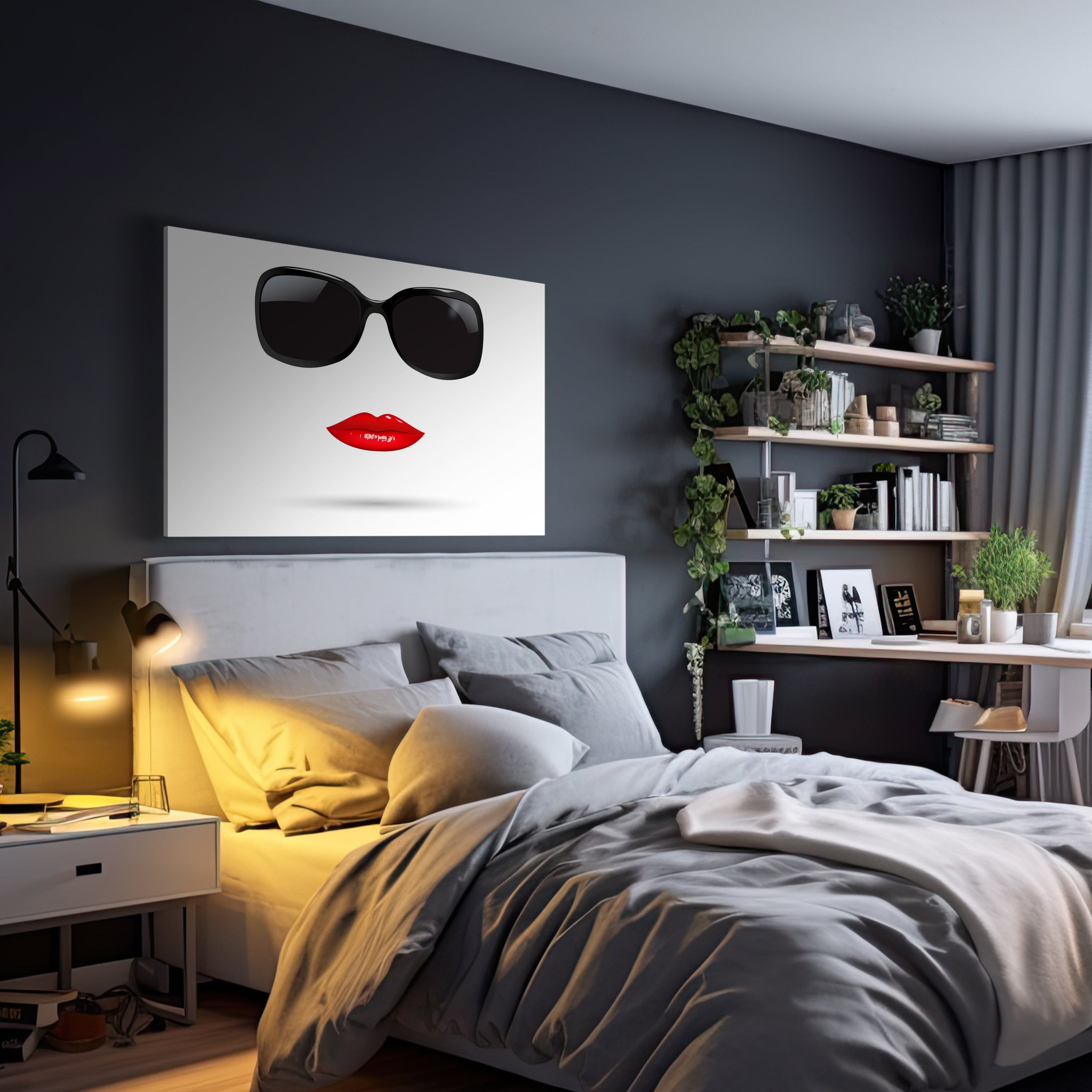 Leinwandbild Frauen Lippen M0091 kaufen - Bild 3 Leinwandbild Frauen Lippen M0091 kaufen - Bild 3