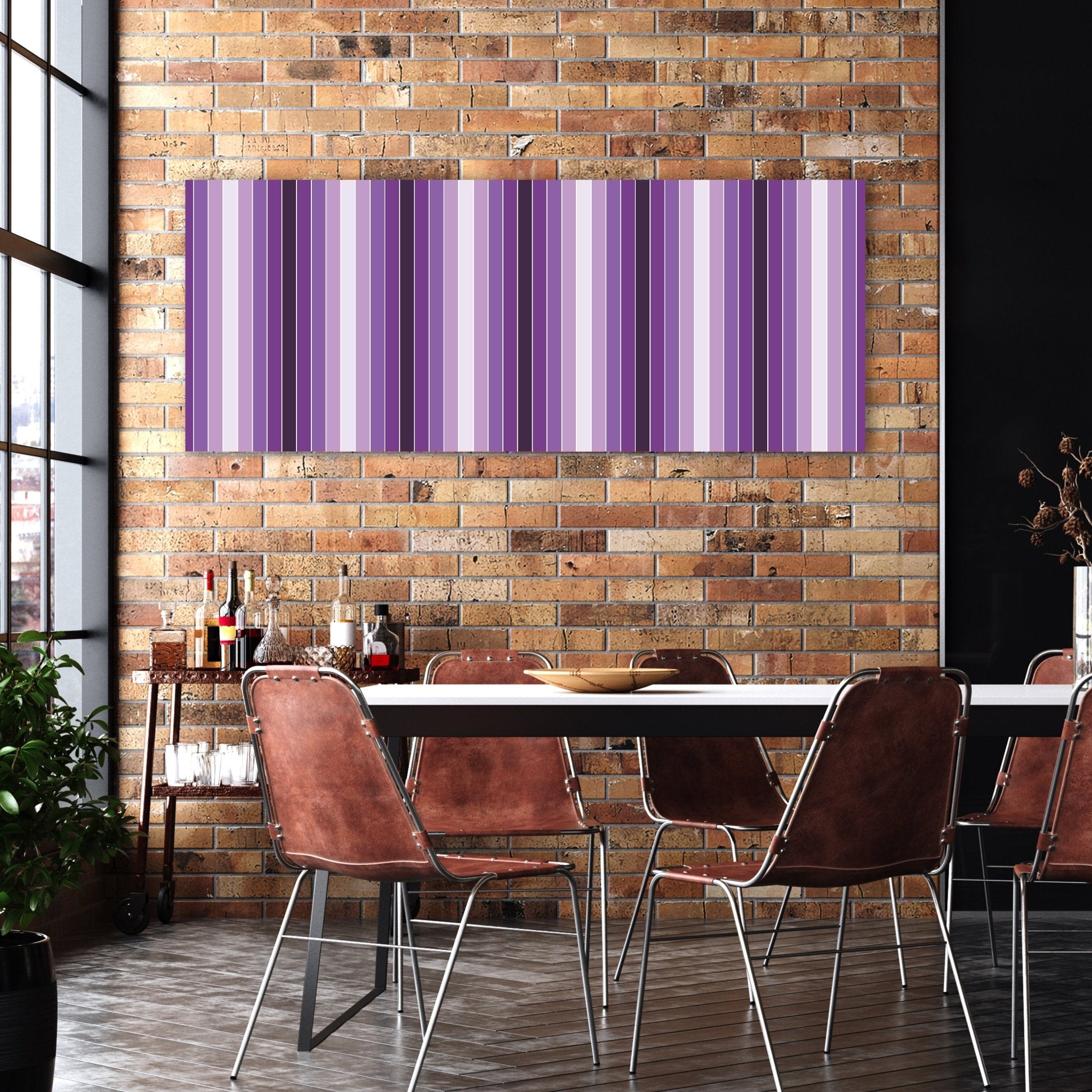 Leinwandbild Leuchtendes Violett Muster M0092 kaufen - Bild 2 Leinwandbild Leuchtendes Violett Muster M0092 kaufen - Bild 2