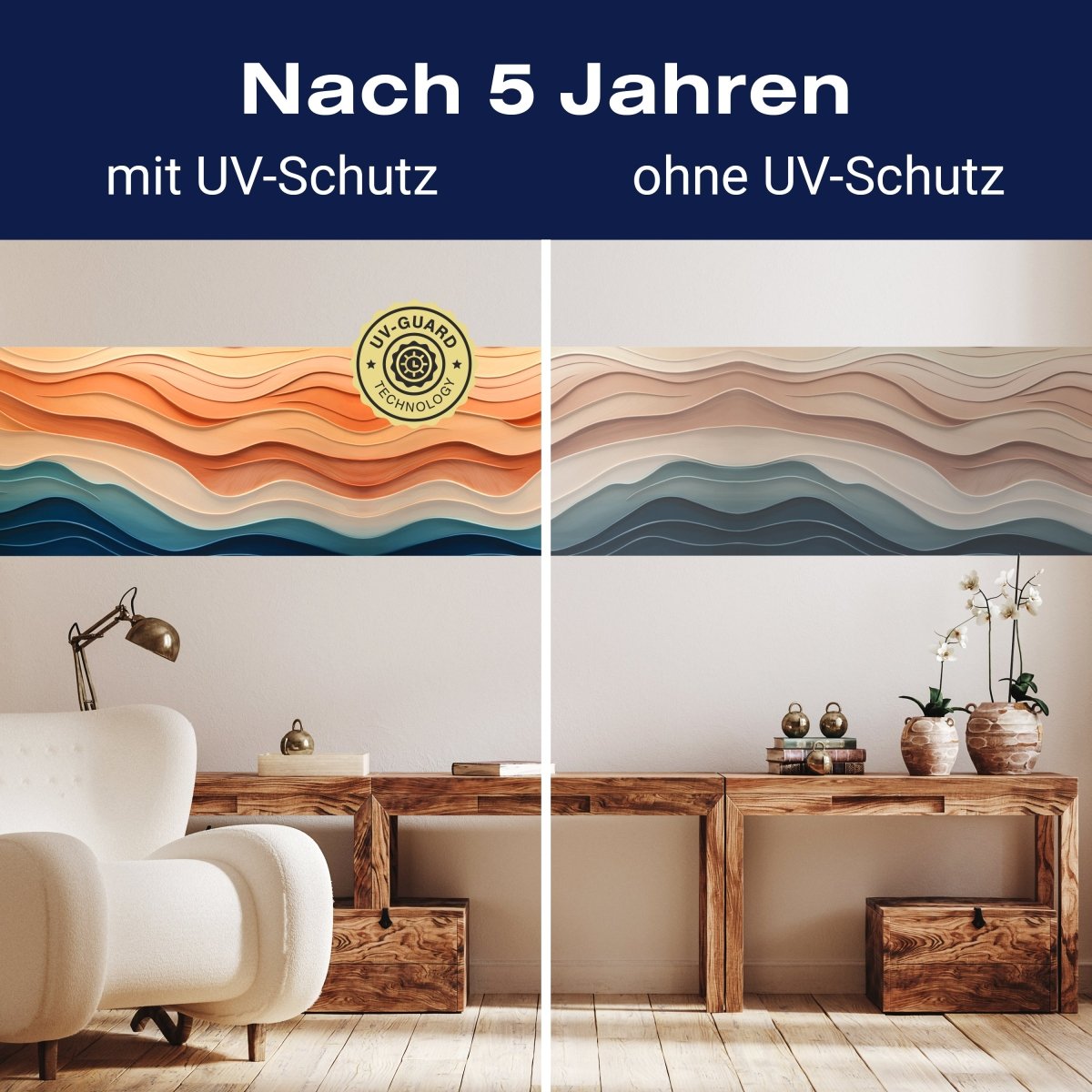 Panorama-Fototapete Holz Wellen M0101 - Bild 9 Panorama-Fototapete Holz Wellen M0101 - Bild 9