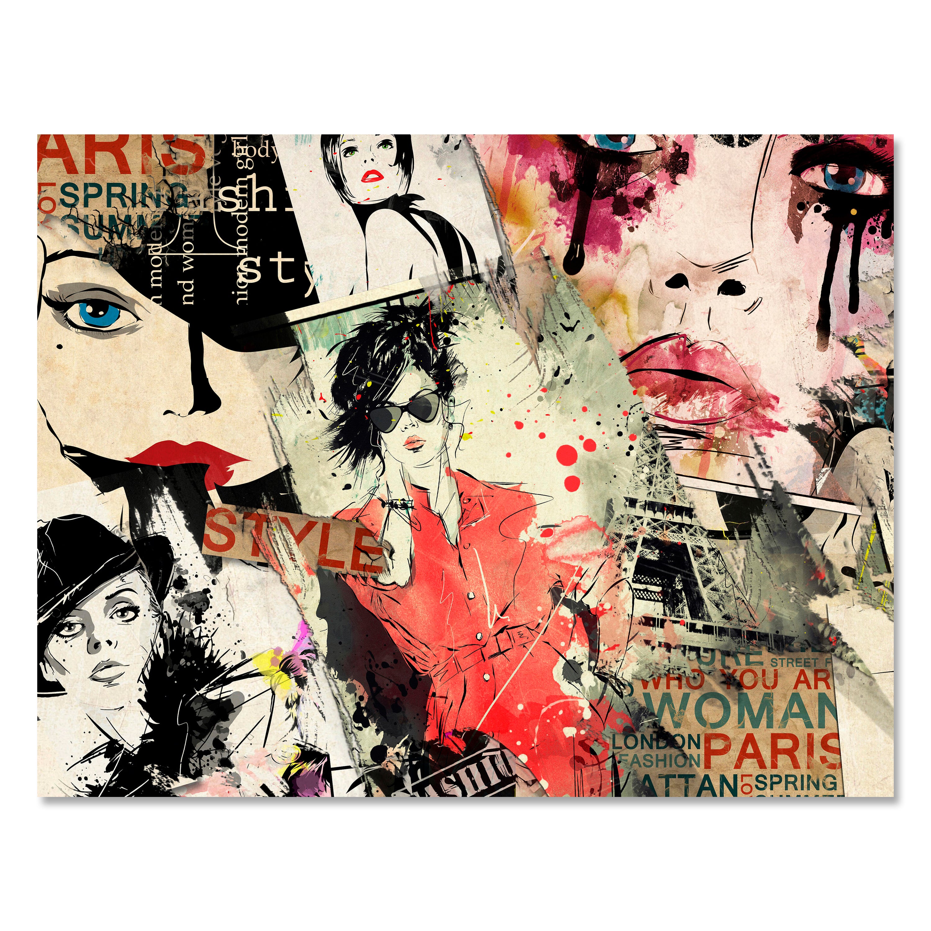 Leinwandbild Kunst & Gemälde, Querformat, Pop-Art M0106 kaufen - Bild 1 Leinwandbild Kunst & Gemälde, Querformat, Pop-Art M0106 kaufen - Bild 1