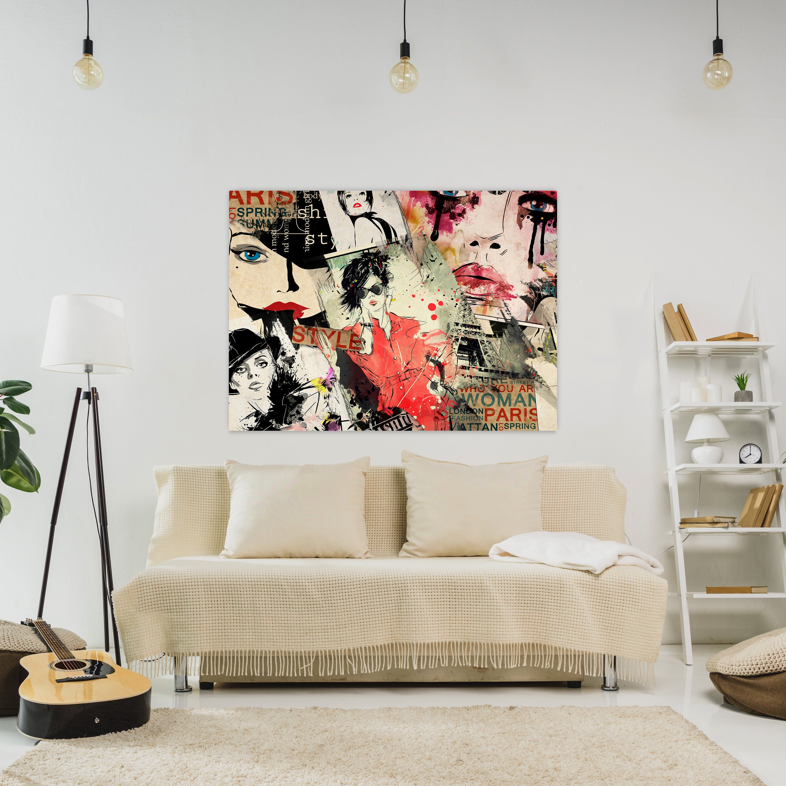 Leinwandbild Kunst & Gemälde, Querformat, Pop-Art M0106 kaufen - Bild 2 Leinwandbild Kunst & Gemälde, Querformat, Pop-Art M0106 kaufen - Bild 2