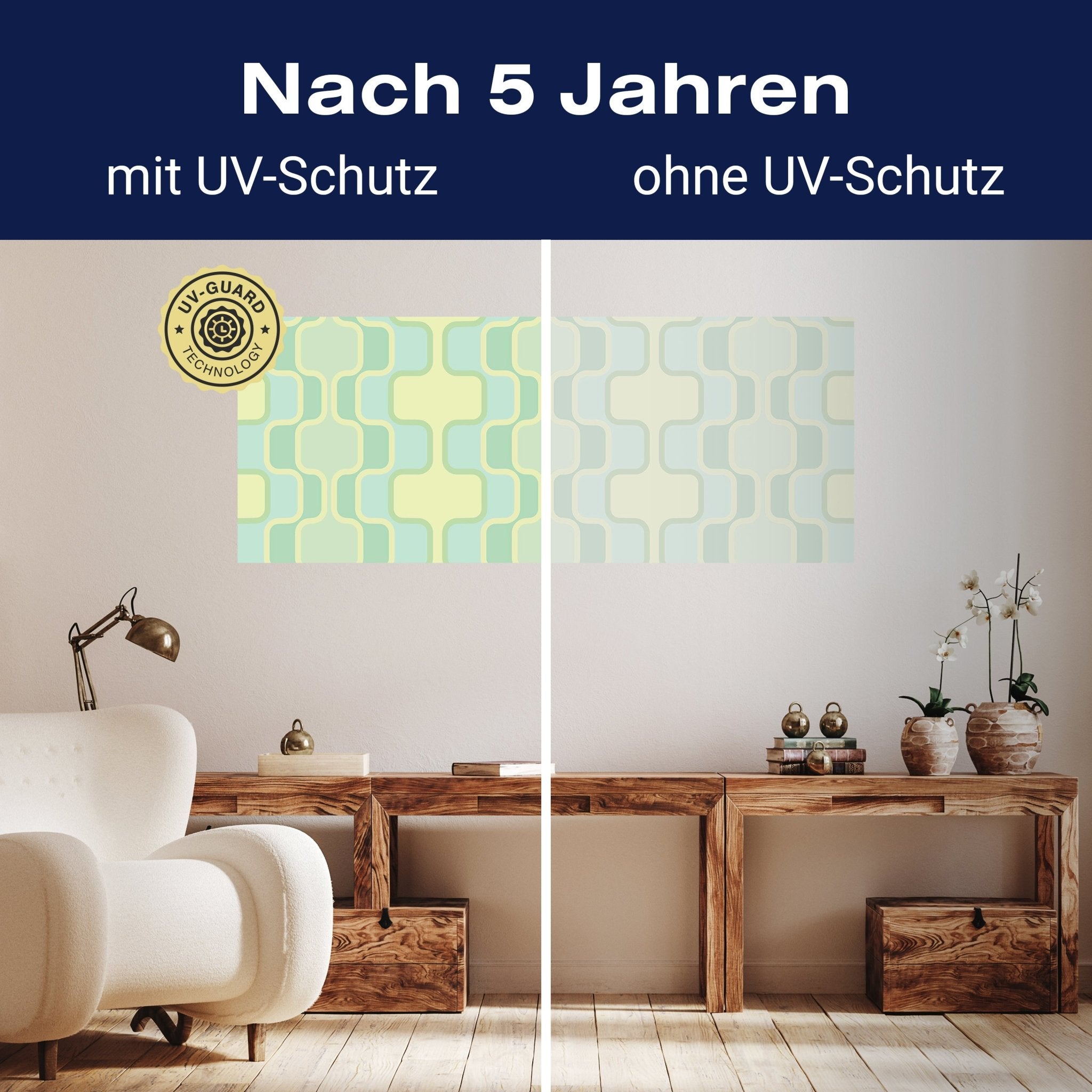 Leinwandbild Retromuster Pastellgrün Muster M0109 kaufen - Bild 9 Leinwandbild Retromuster Pastellgrün Muster M0109 kaufen - Bild 9