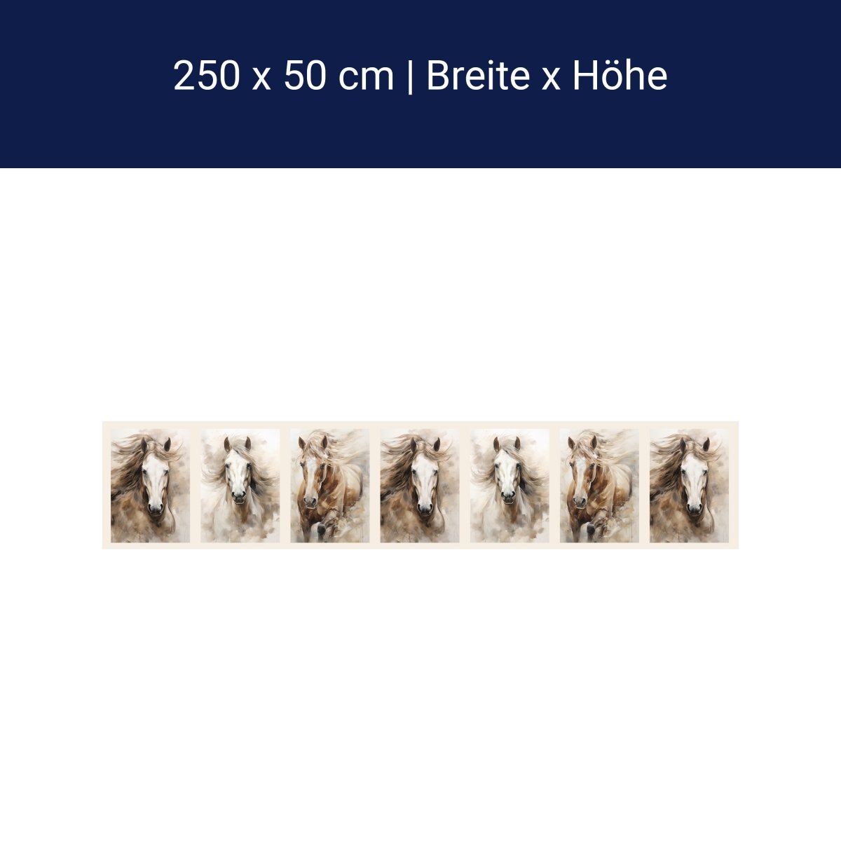 Panorama-Fototapete Pferde Panorama M0109 Panorama-Fototapete Pferde Panorama M0109