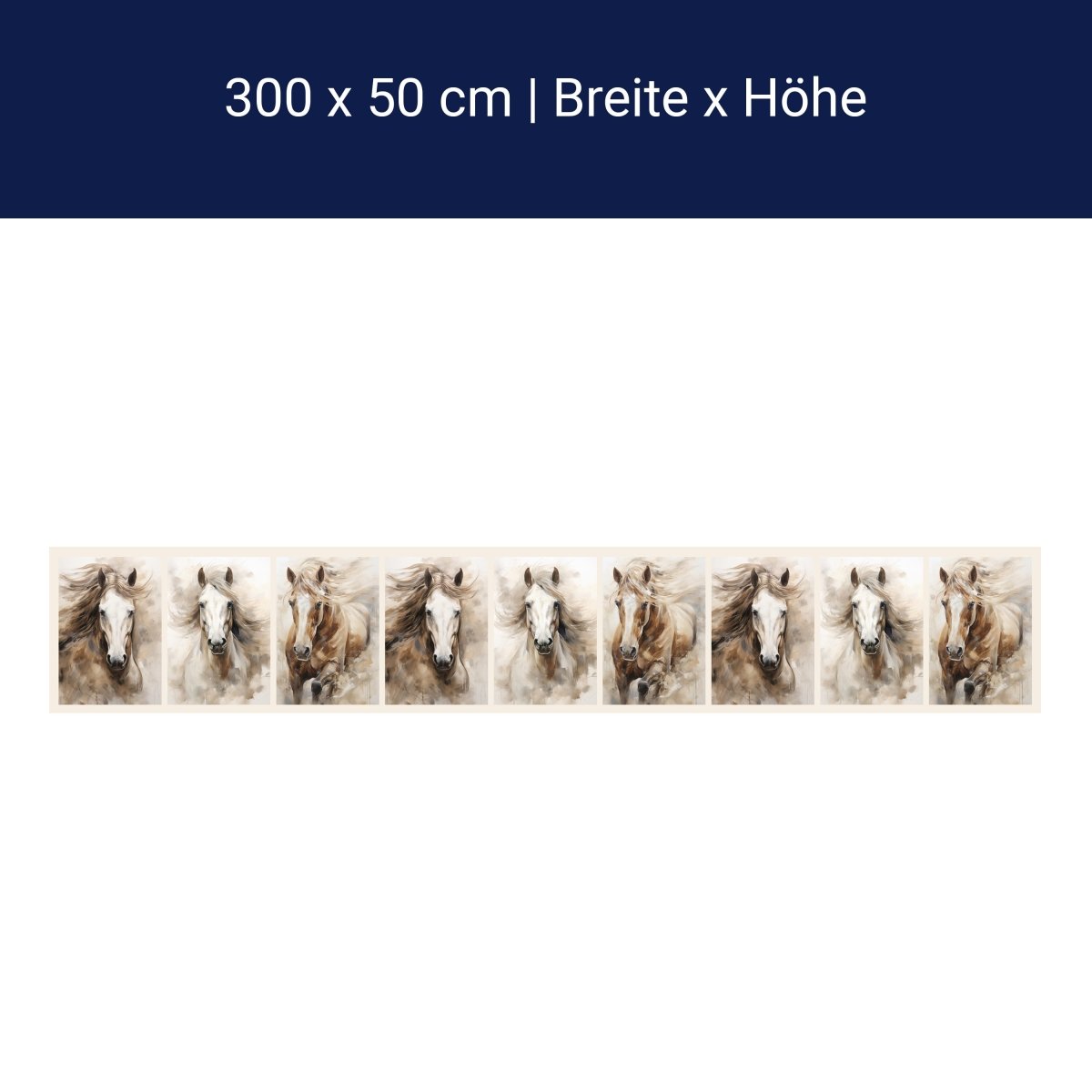 Panorama-Fototapete Pferde Panorama M0109 Panorama-Fototapete Pferde Panorama M0109