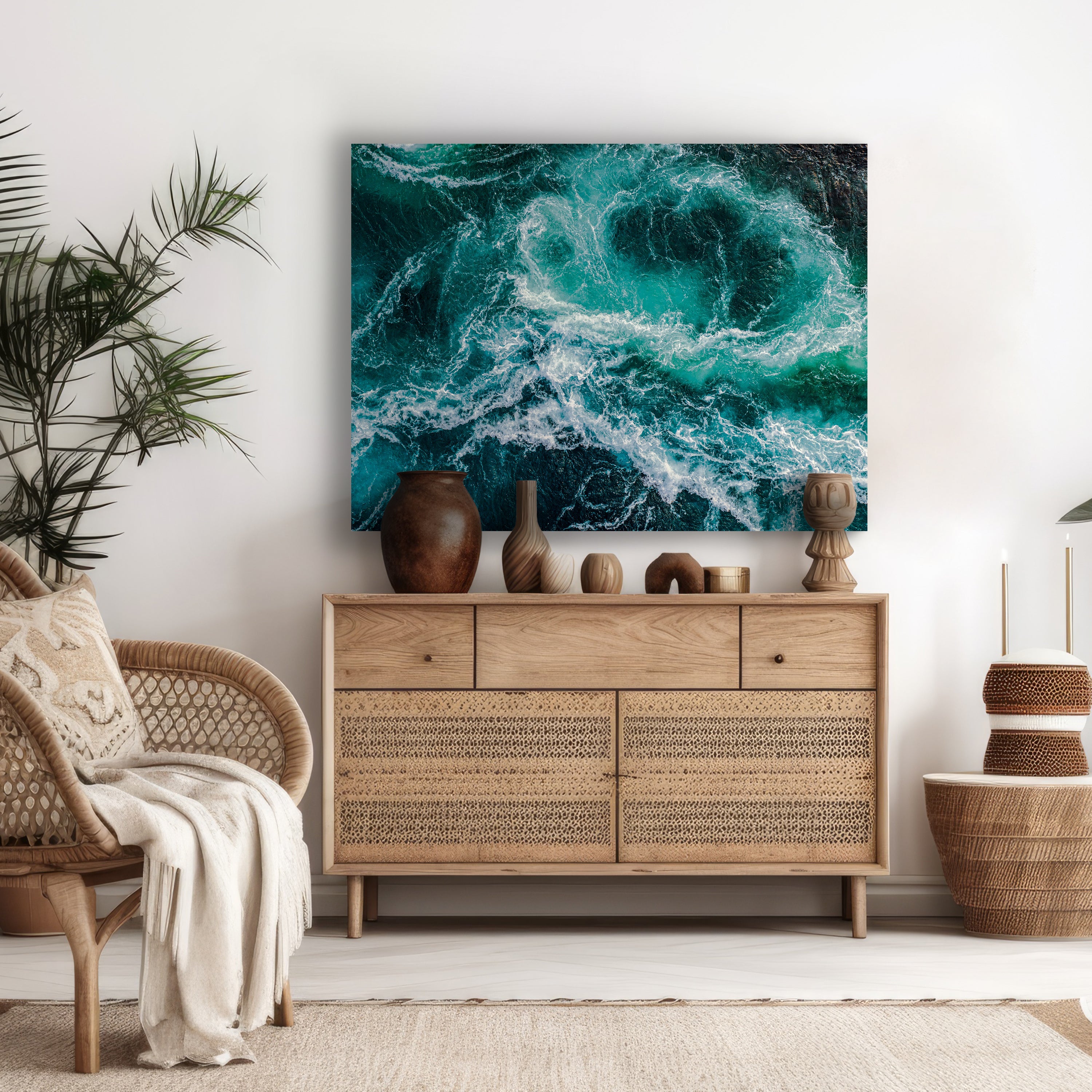 Leinwandbild Meer & Wasser, Querformat, Raues Meer 1 M0111 kaufen - Bild 2 Leinwandbild Meer & Wasser, Querformat, Raues Meer 1 M0111 kaufen - Bild 2