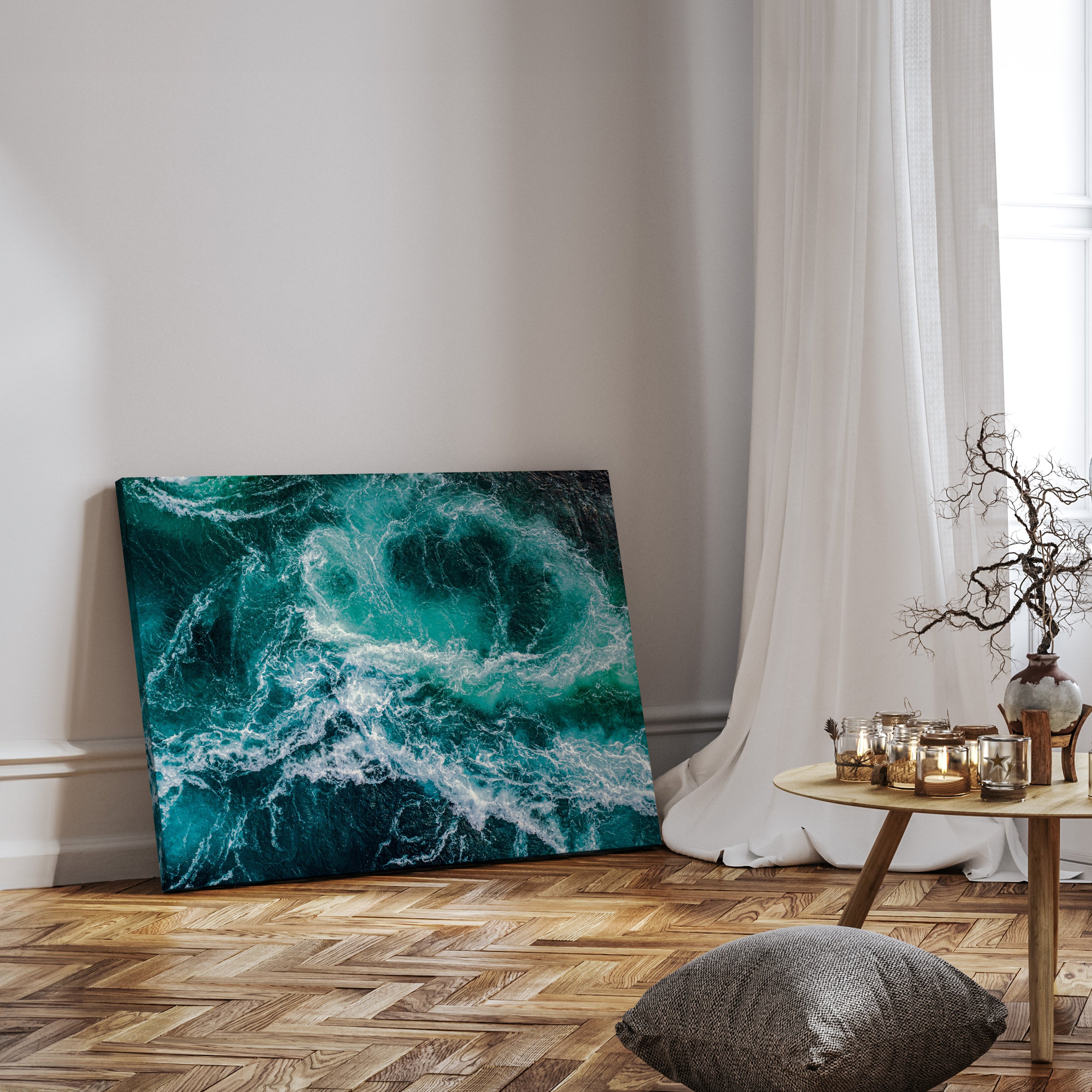 Leinwandbild Meer & Wasser, Querformat, Raues Meer 1 M0111 kaufen - Bild 3 Leinwandbild Meer & Wasser, Querformat, Raues Meer 1 M0111 kaufen - Bild 3