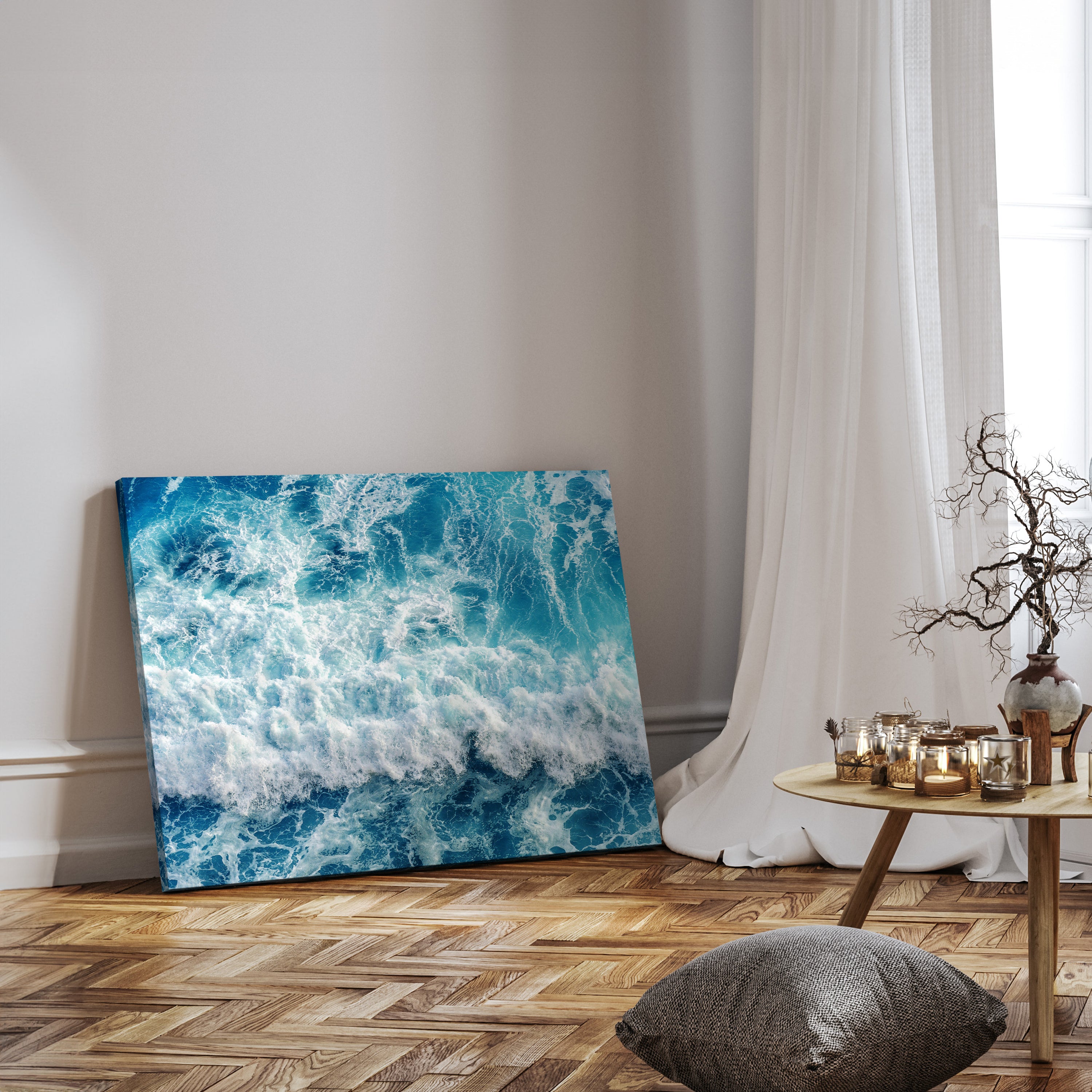 Leinwandbild Meer & Wasser, Querformat, Raues Meer 2 M0112 kaufen - Bild 3 Leinwandbild Meer & Wasser, Querformat, Raues Meer 2 M0112 kaufen - Bild 3