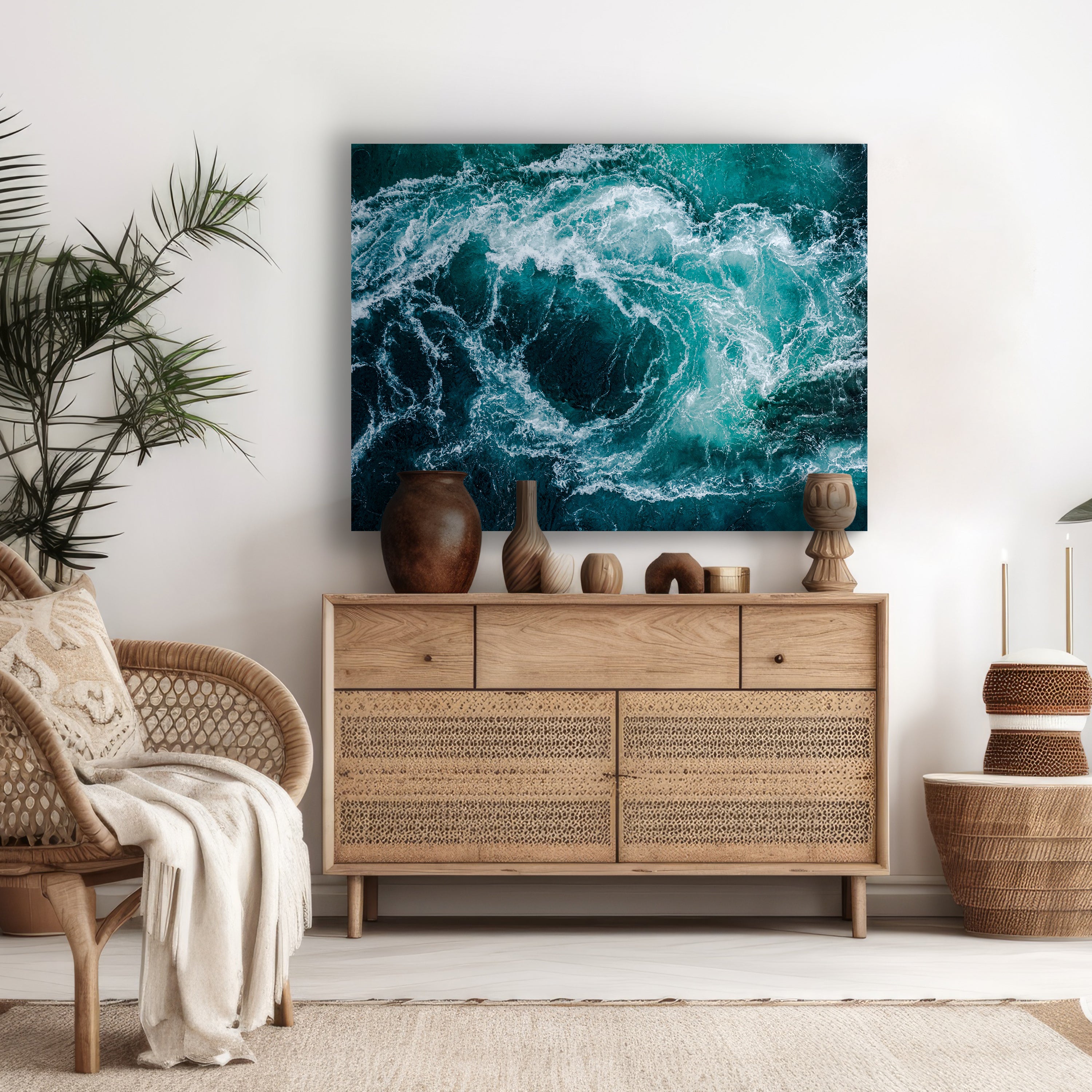 Leinwandbild Meer & Wasser, Querformat, Raues Meer 3 M0113 kaufen - Bild 2 Leinwandbild Meer & Wasser, Querformat, Raues Meer 3 M0113 kaufen - Bild 2