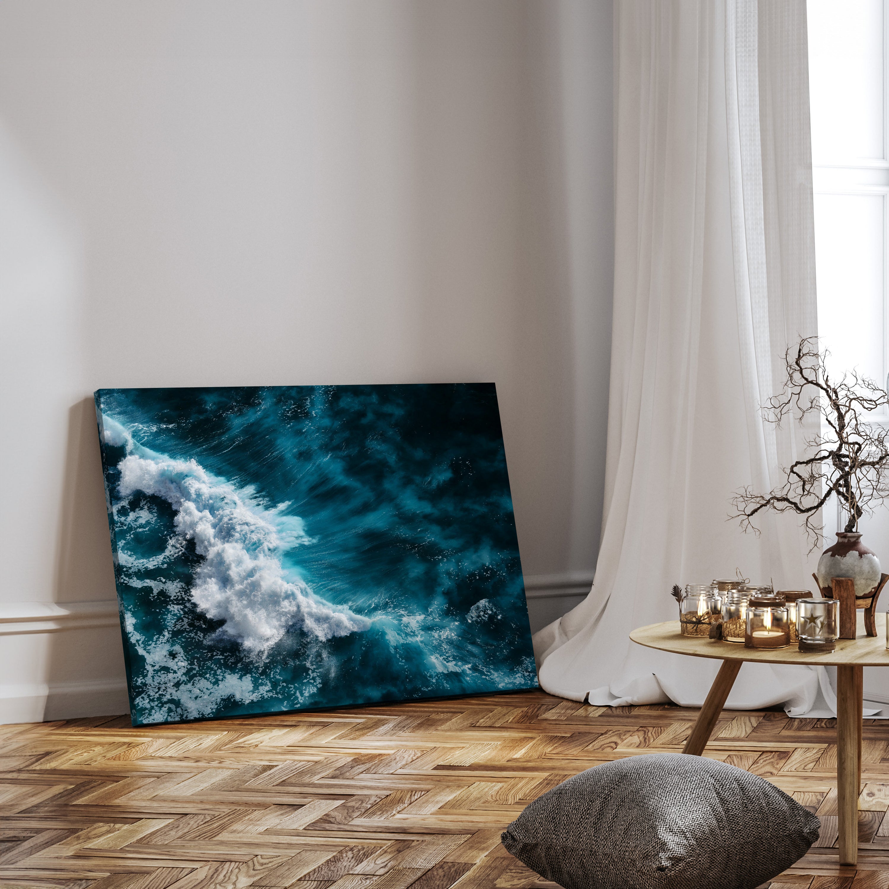 Leinwandbild Meer & Wasser, Querformat, Raues Meer 4 M0114 kaufen - Bild 3 Leinwandbild Meer & Wasser, Querformat, Raues Meer 4 M0114 kaufen - Bild 3