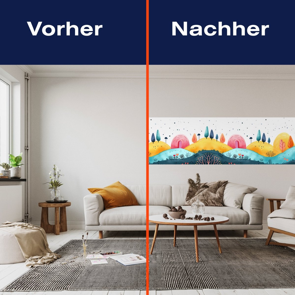 Panorama-Fototapete Buntes Traumland M0119 - Bild 3 Panorama-Fototapete Buntes Traumland M0119 - Bild 3