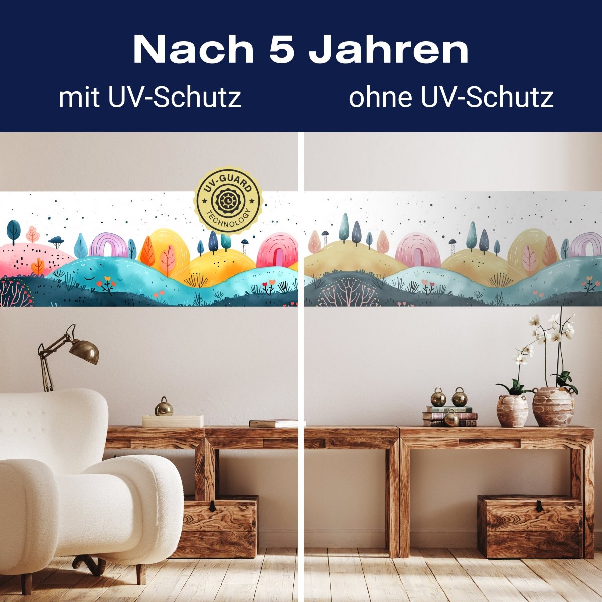 Panorama-Fototapete Buntes Traumland M0119 - Bild 9 Panorama-Fototapete Buntes Traumland M0119 - Bild 9