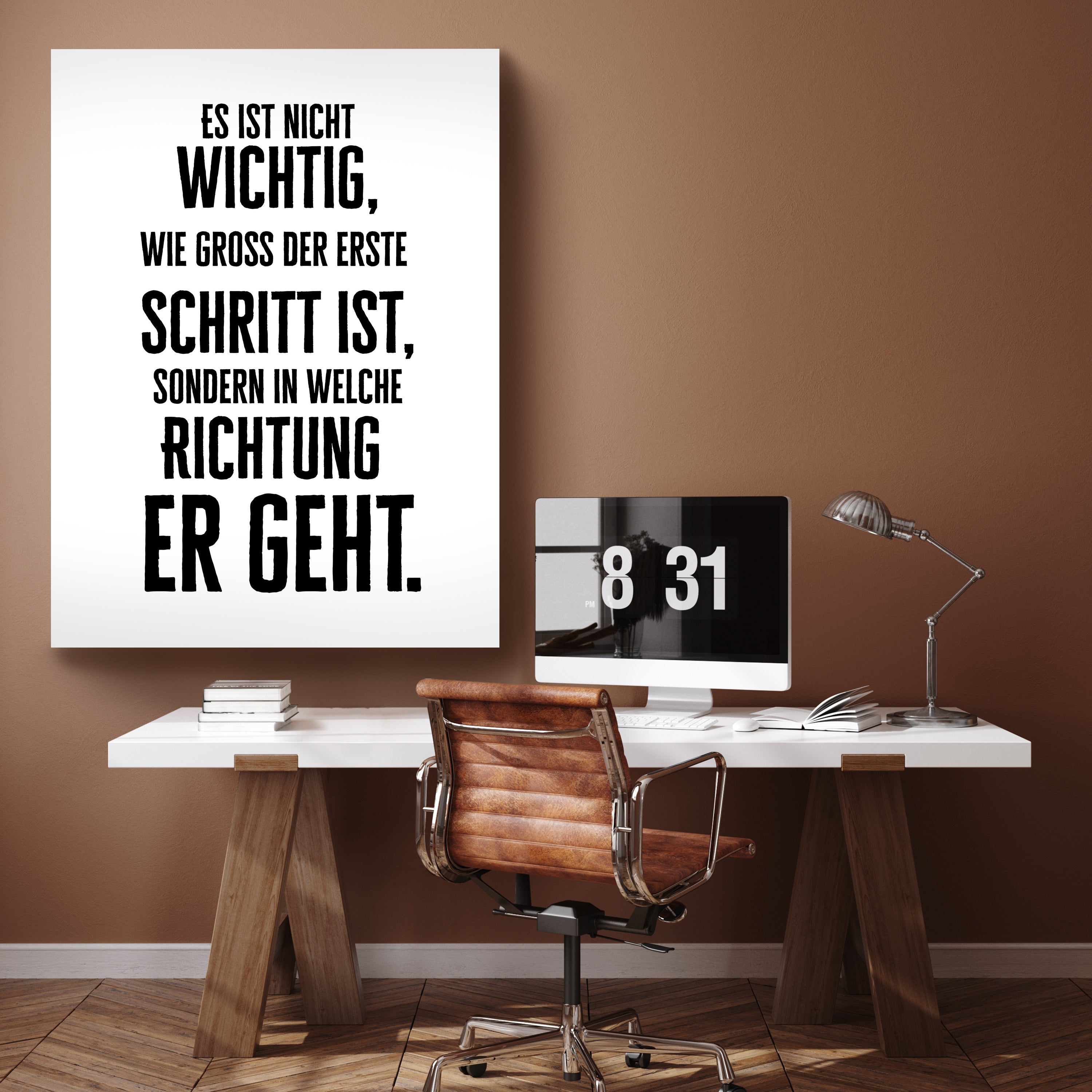 Leinwandbild Motivation, Hochformat, der erste Schritt 2 M0121 kaufen - Bild 2 Leinwandbild Motivation, Hochformat, der erste Schritt 2 M0121 kaufen - Bild 2