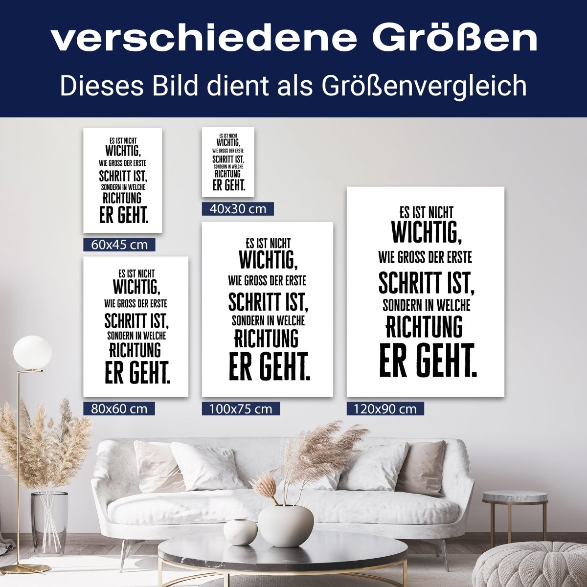 Leinwandbild Motivation, Hochformat, der erste Schritt 2 M0121 kaufen - Bild 8 Leinwandbild Motivation, Hochformat, der erste Schritt 2 M0121 kaufen - Bild 8