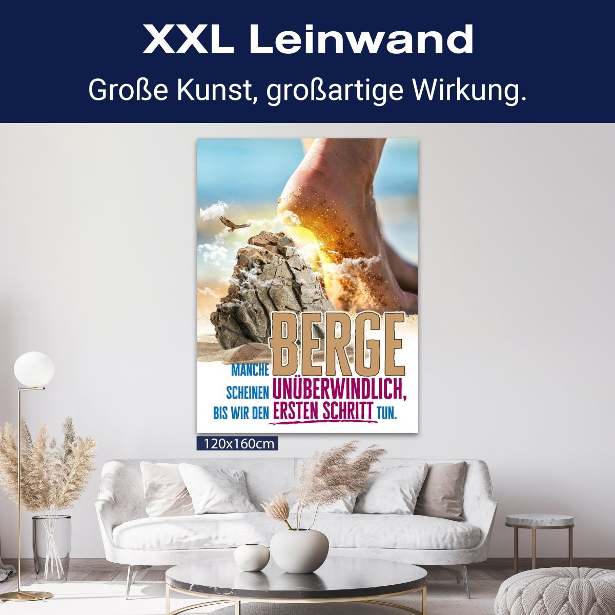 Leinwandbild Motivation, Hochformat, manche Berge M0124 kaufen - Bild 9 Leinwandbild Motivation, Hochformat, manche Berge M0124 kaufen - Bild 9