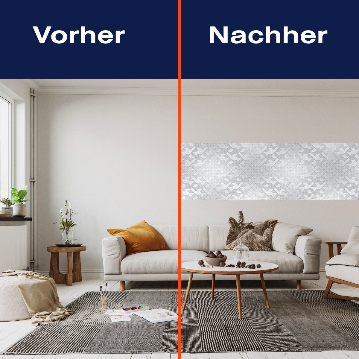 Panorama-Fototapete Graues Muster M0124 - Bild 3 Panorama-Fototapete Graues Muster M0124 - Bild 3