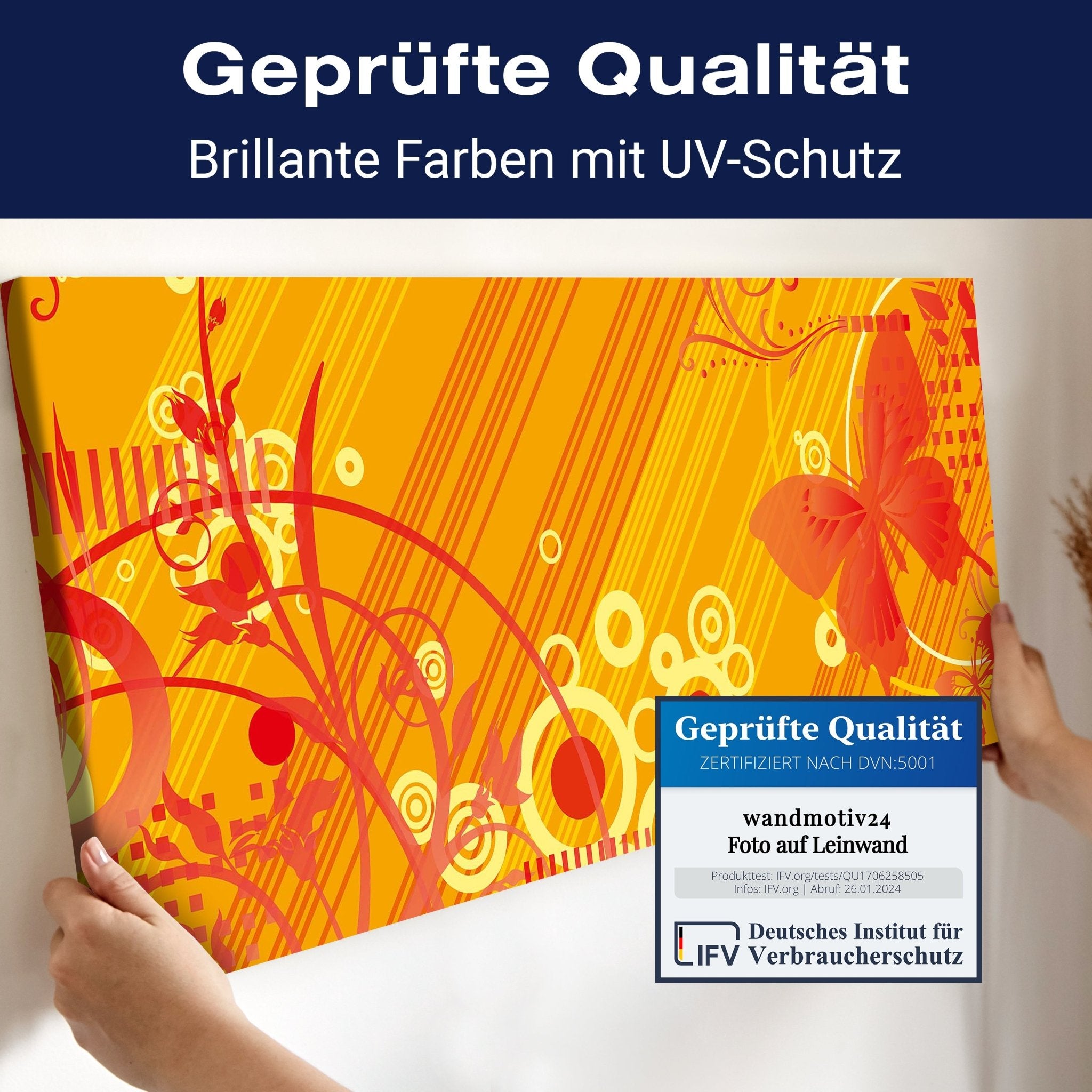 Leinwandbild Hannah Blüten M0125 kaufen - Bild 4 Leinwandbild Hannah Blüten M0125 kaufen - Bild 4