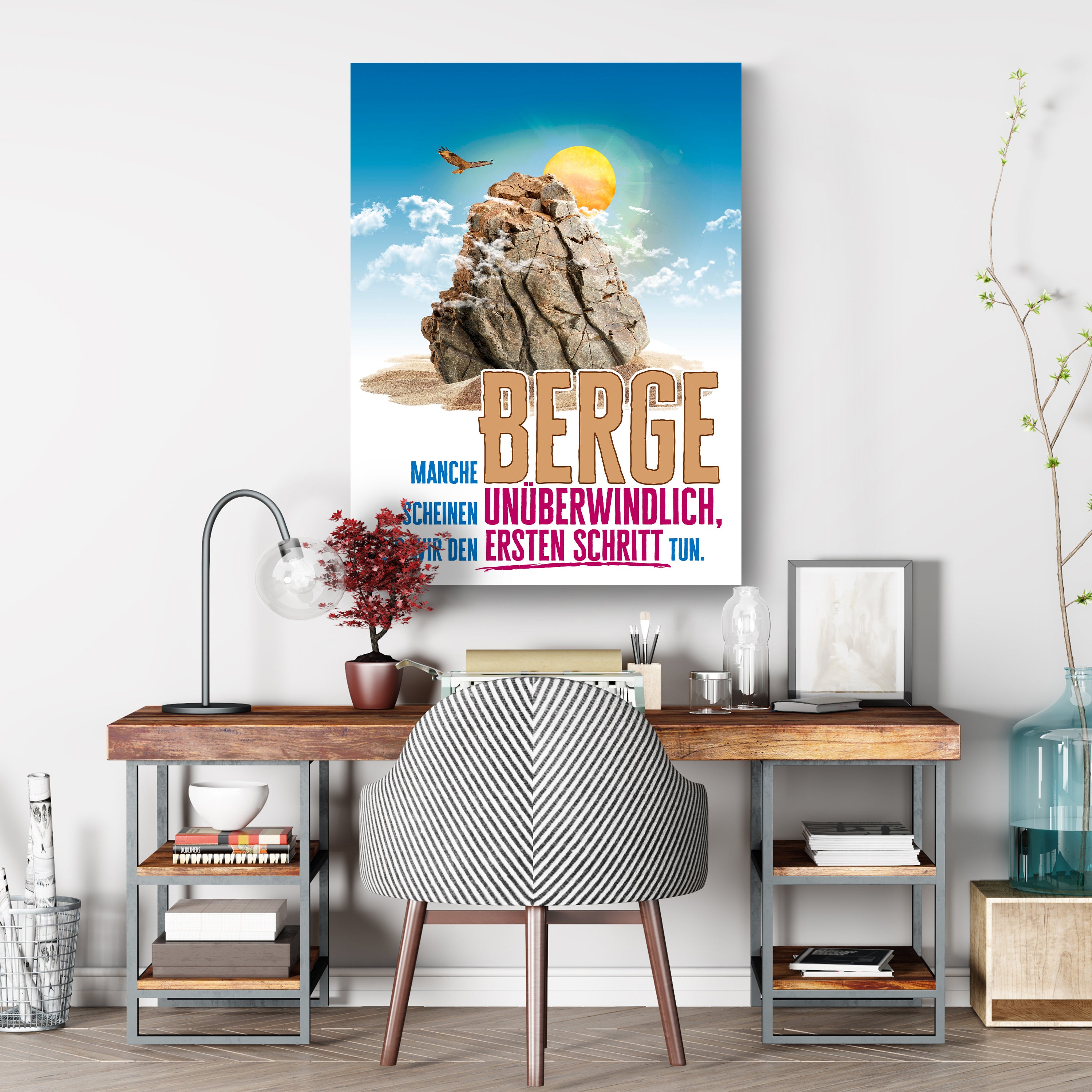 Leinwandbild Motivation, Hochformat, der erste Schritt 4 M0125 kaufen - Bild 3 Leinwandbild Motivation, Hochformat, der erste Schritt 4 M0125 kaufen - Bild 3