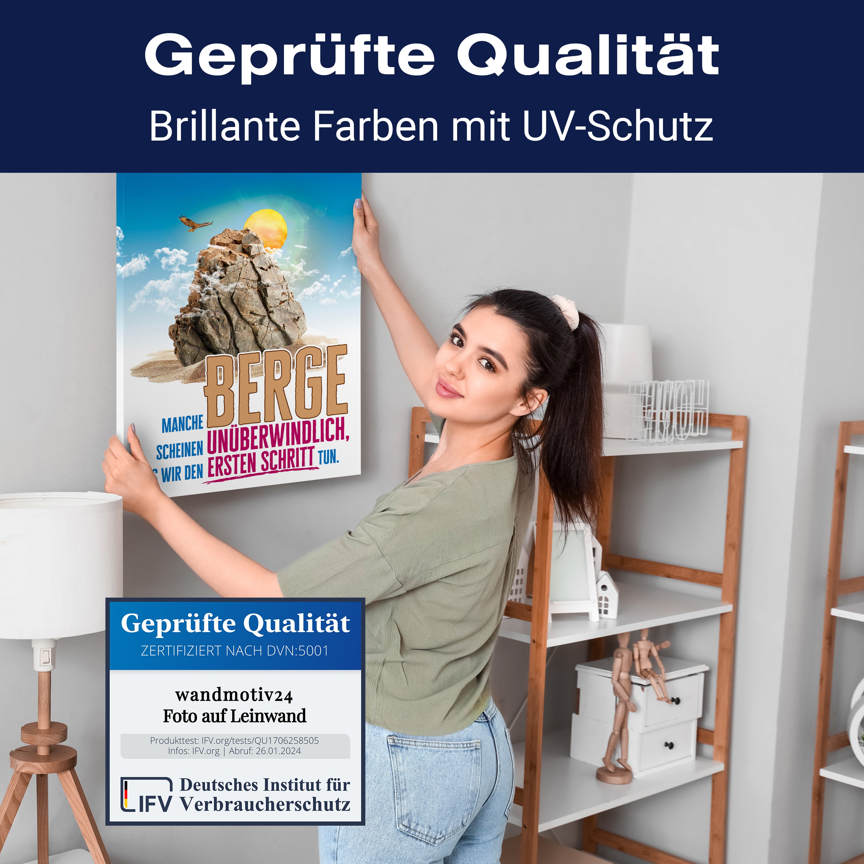 Leinwandbild Motivation, Hochformat, der erste Schritt 4 M0125 kaufen - Bild 4 Leinwandbild Motivation, Hochformat, der erste Schritt 4 M0125 kaufen - Bild 4
