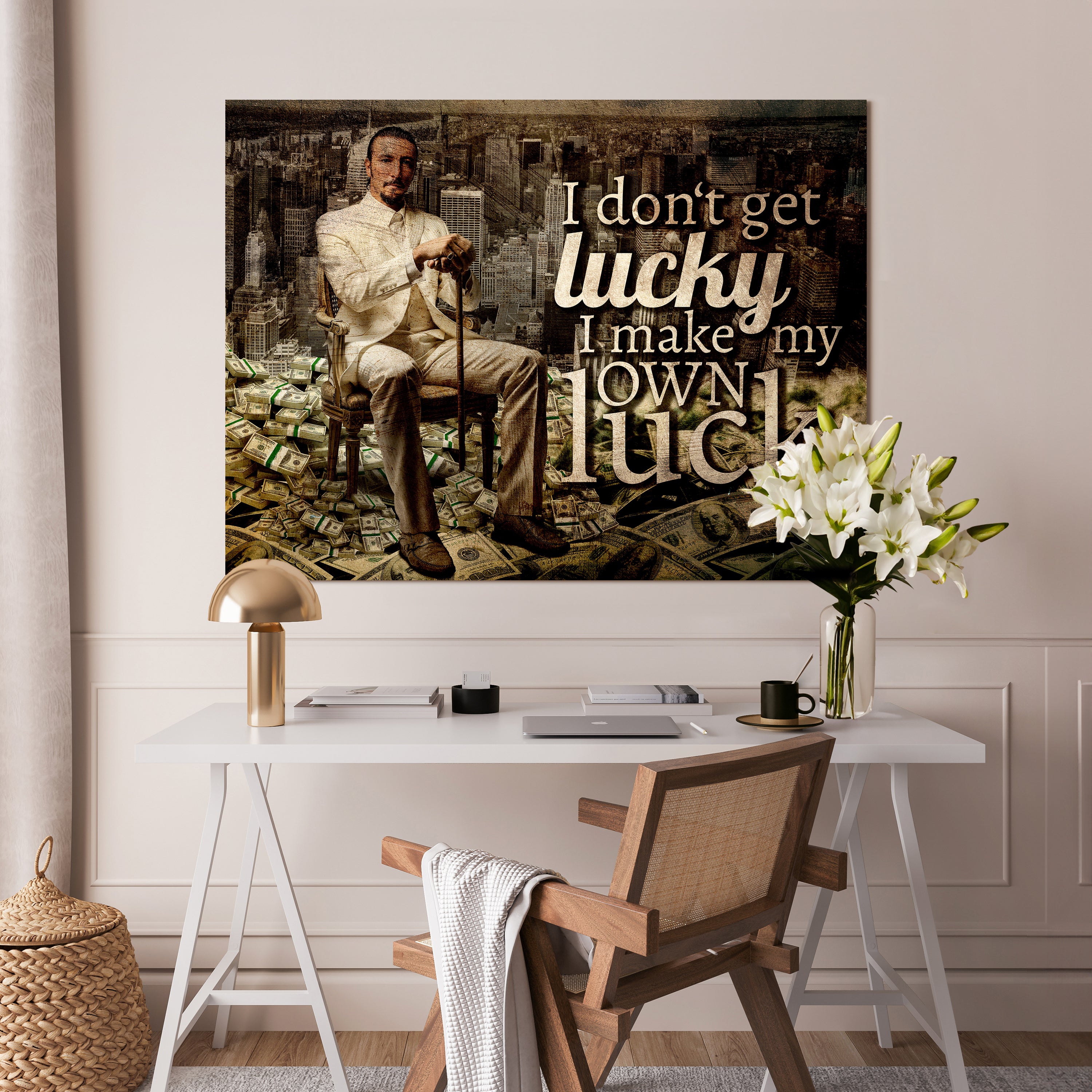 Leinwandbild Motivation, Querformat, eigenes Glück M0127 kaufen - Bild 2 Leinwandbild Motivation, Querformat, eigenes Glück M0127 kaufen - Bild 2