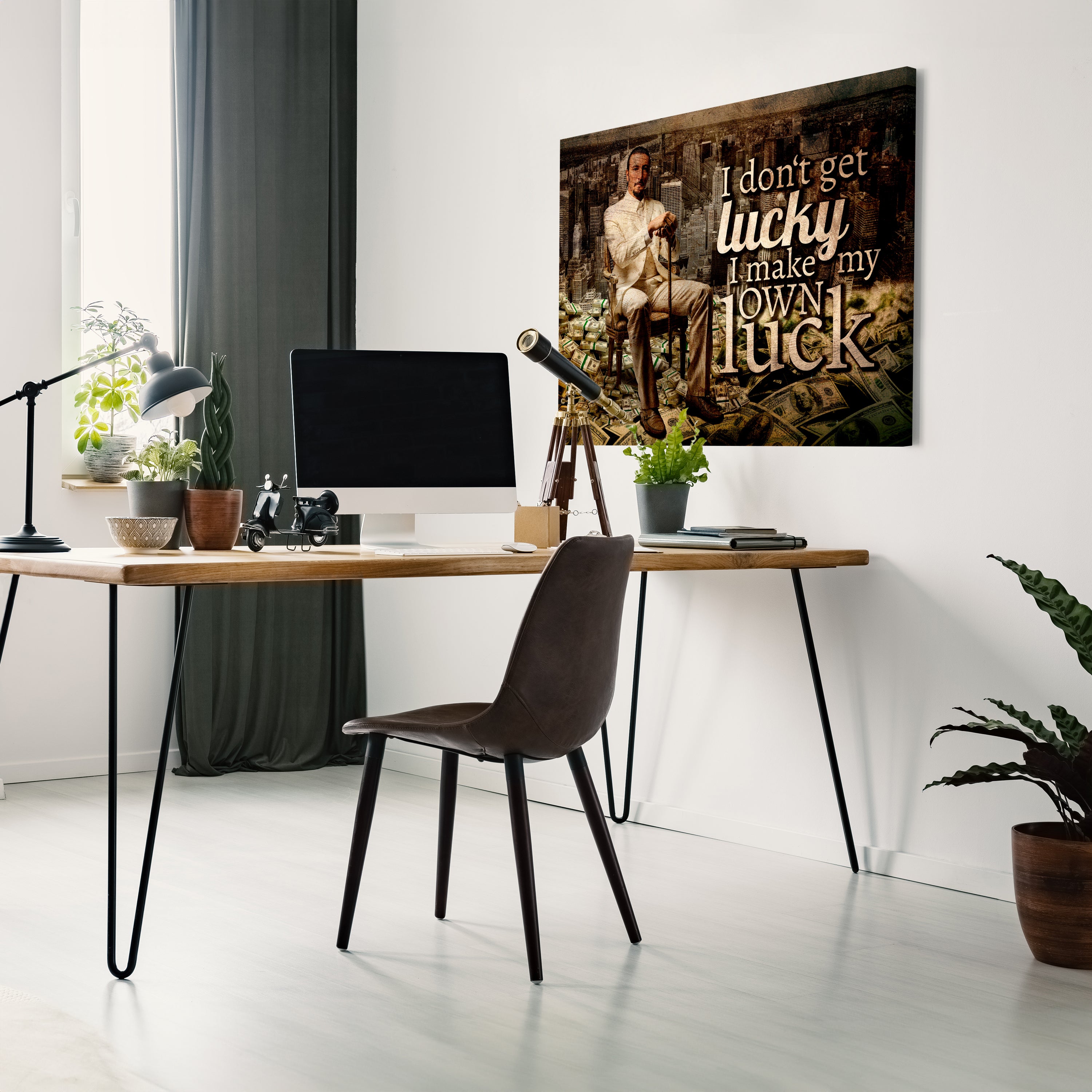 Leinwandbild Motivation, Querformat, eigenes Glück M0127 kaufen - Bild 3 Leinwandbild Motivation, Querformat, eigenes Glück M0127 kaufen - Bild 3