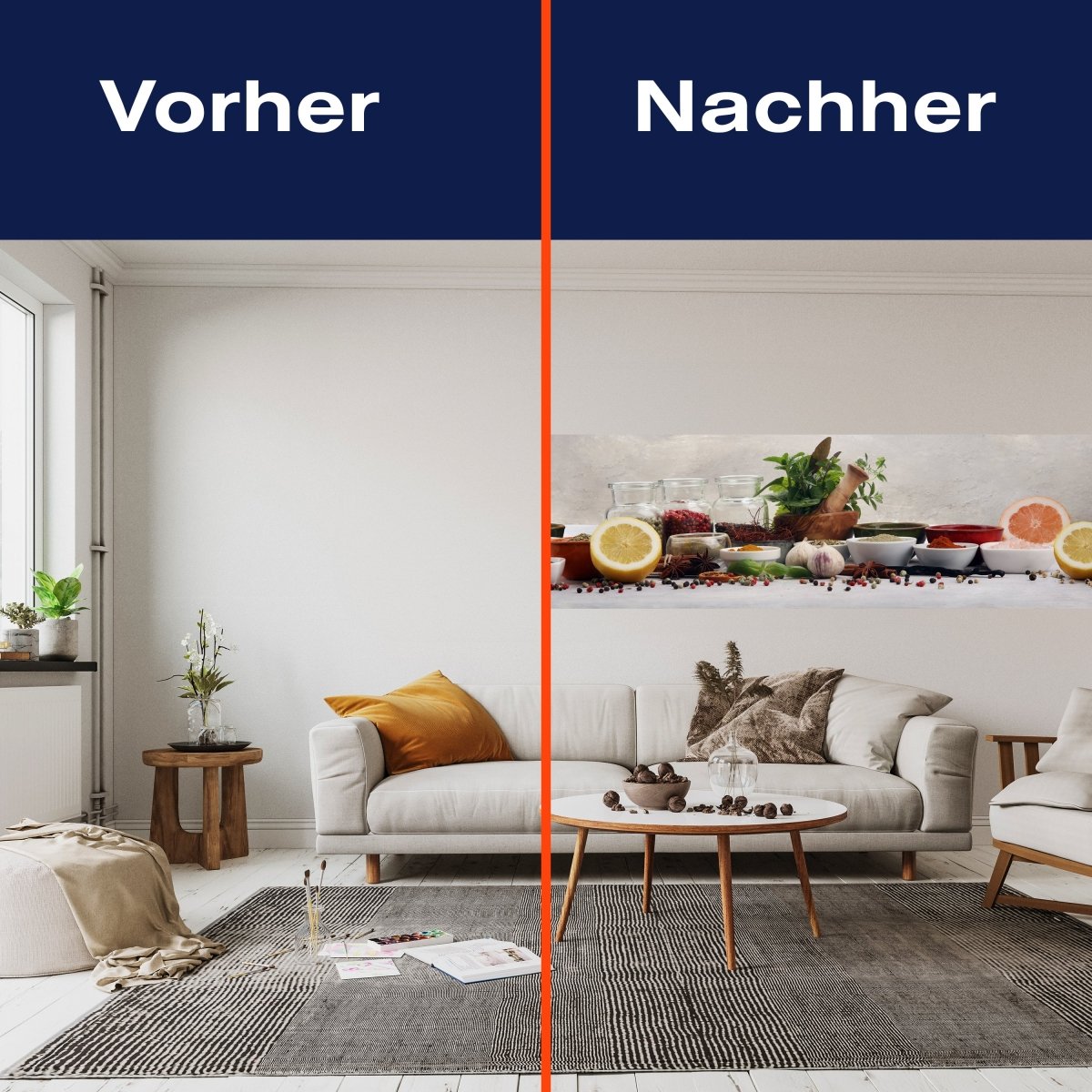 Panorama-Fototapete Gewürze M0138 - Bild 3 Panorama-Fototapete Gewürze M0138 - Bild 3