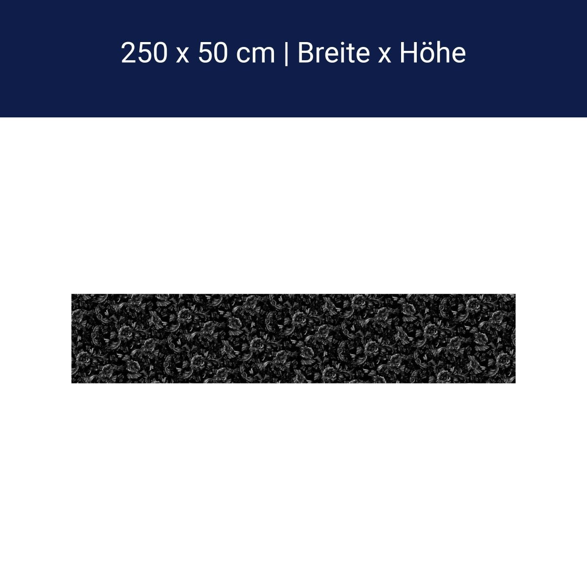 Panorama-Fototapete Blumen Ornamente M0139 Panorama-Fototapete Blumen Ornamente M0139