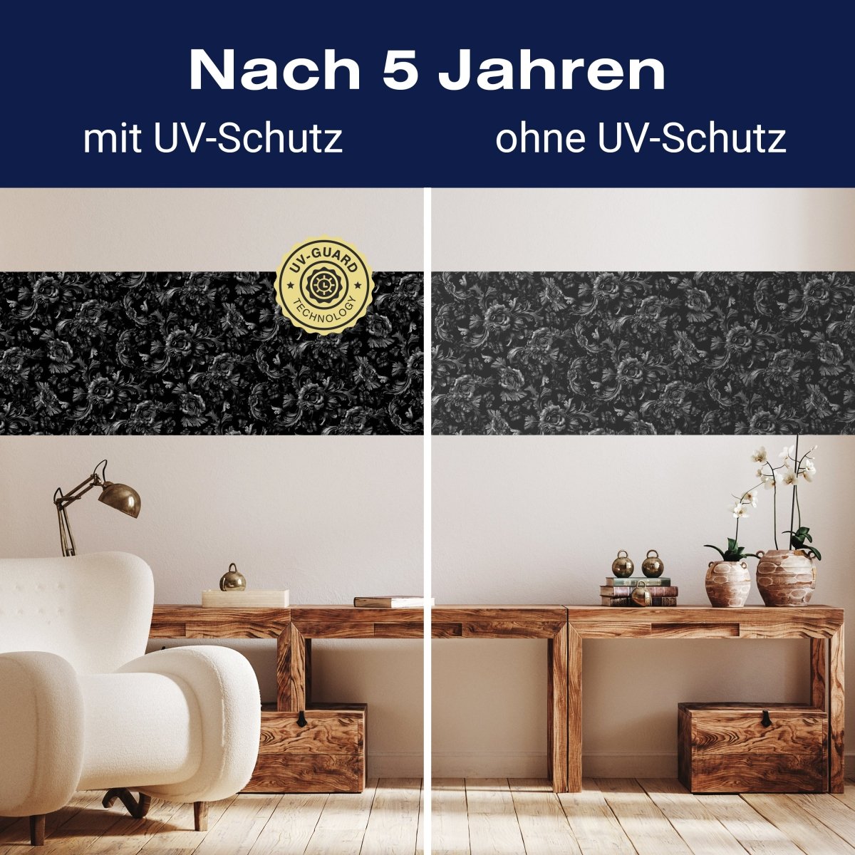 Panorama-Fototapete Blumen Ornamente M0139 - Bild 9 Panorama-Fototapete Blumen Ornamente M0139 - Bild 9