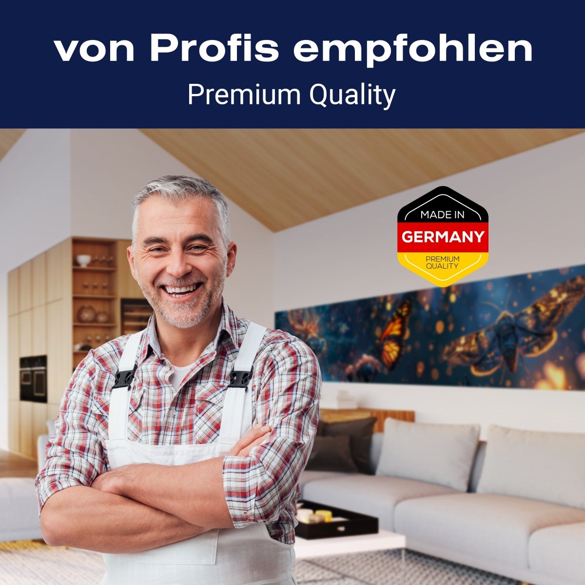 Panorama-Fototapete Leuchtende Tiere M0141 - Bild 5 Panorama-Fototapete Leuchtende Tiere M0141 - Bild 5