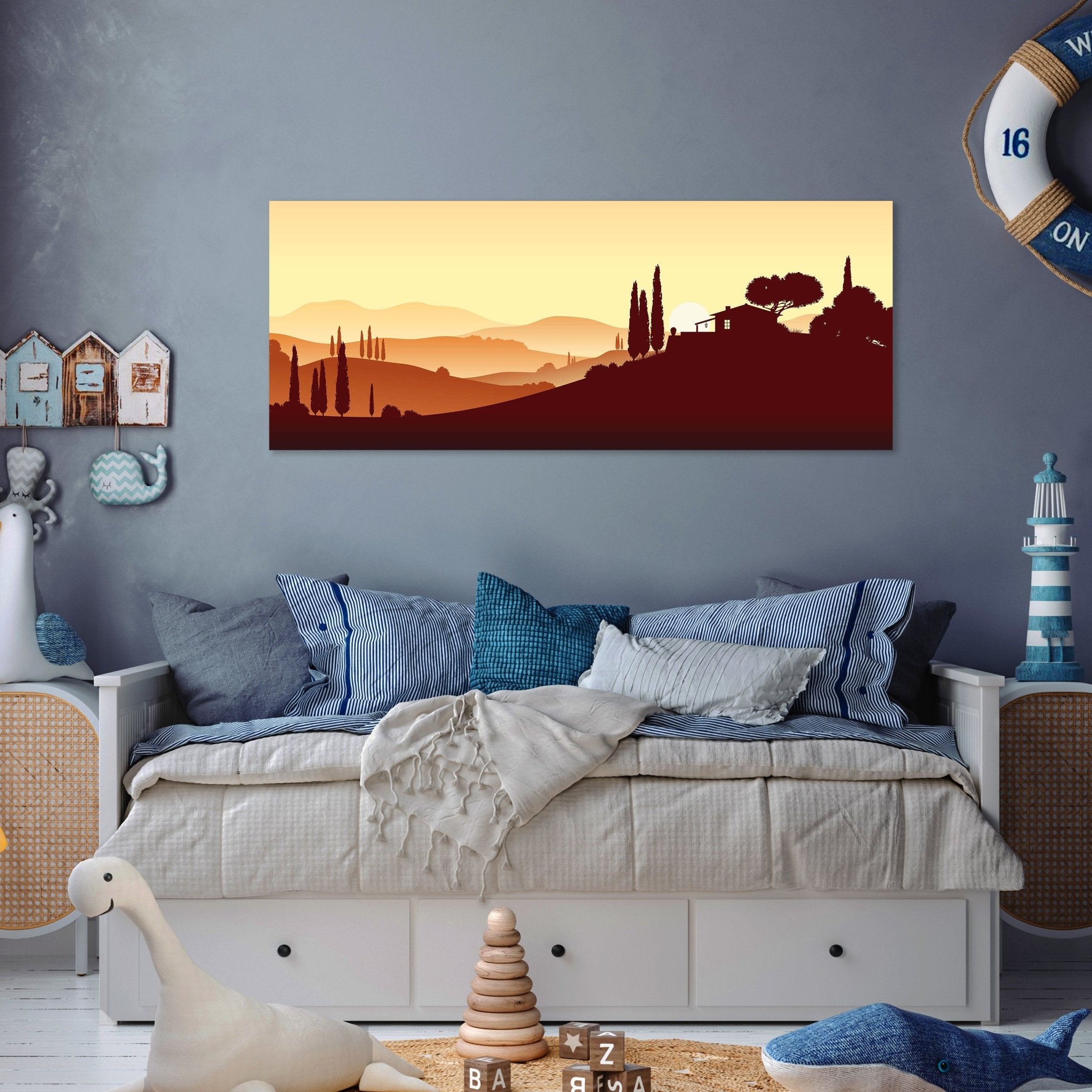 Leinwandbild Italienische Landschaft Natur M0177 kaufen - Bild 3 Leinwandbild Italienische Landschaft Natur M0177 kaufen - Bild 3