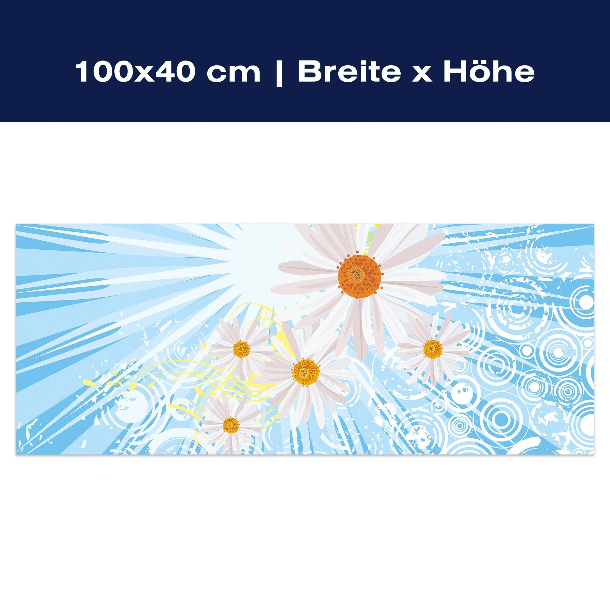 Leinwandbild Evelyn Floral M0186 Leinwandbild Evelyn Floral M0186