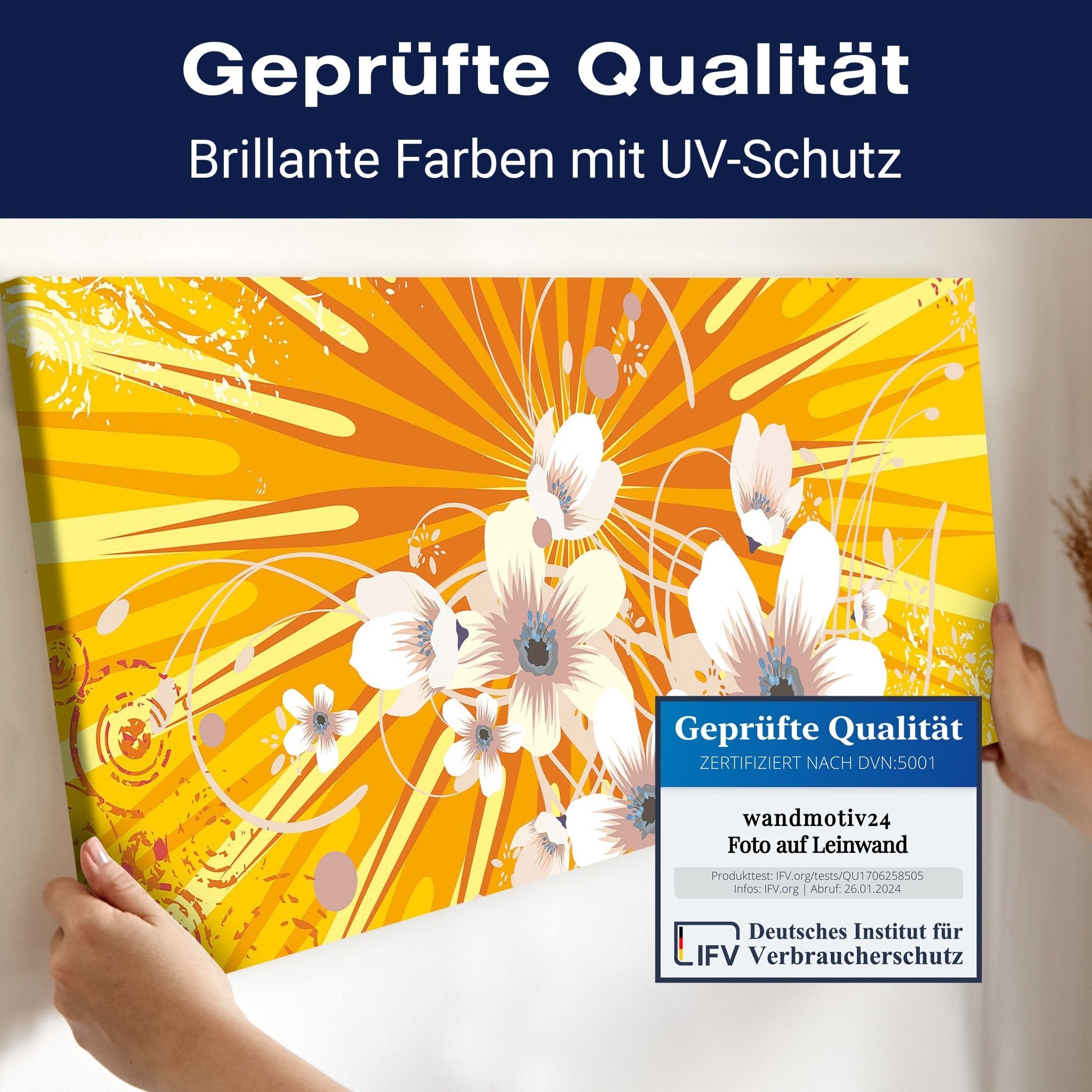 Leinwandbild Nicole Floral M0187 kaufen - Bild 4 Leinwandbild Nicole Floral M0187 kaufen - Bild 4