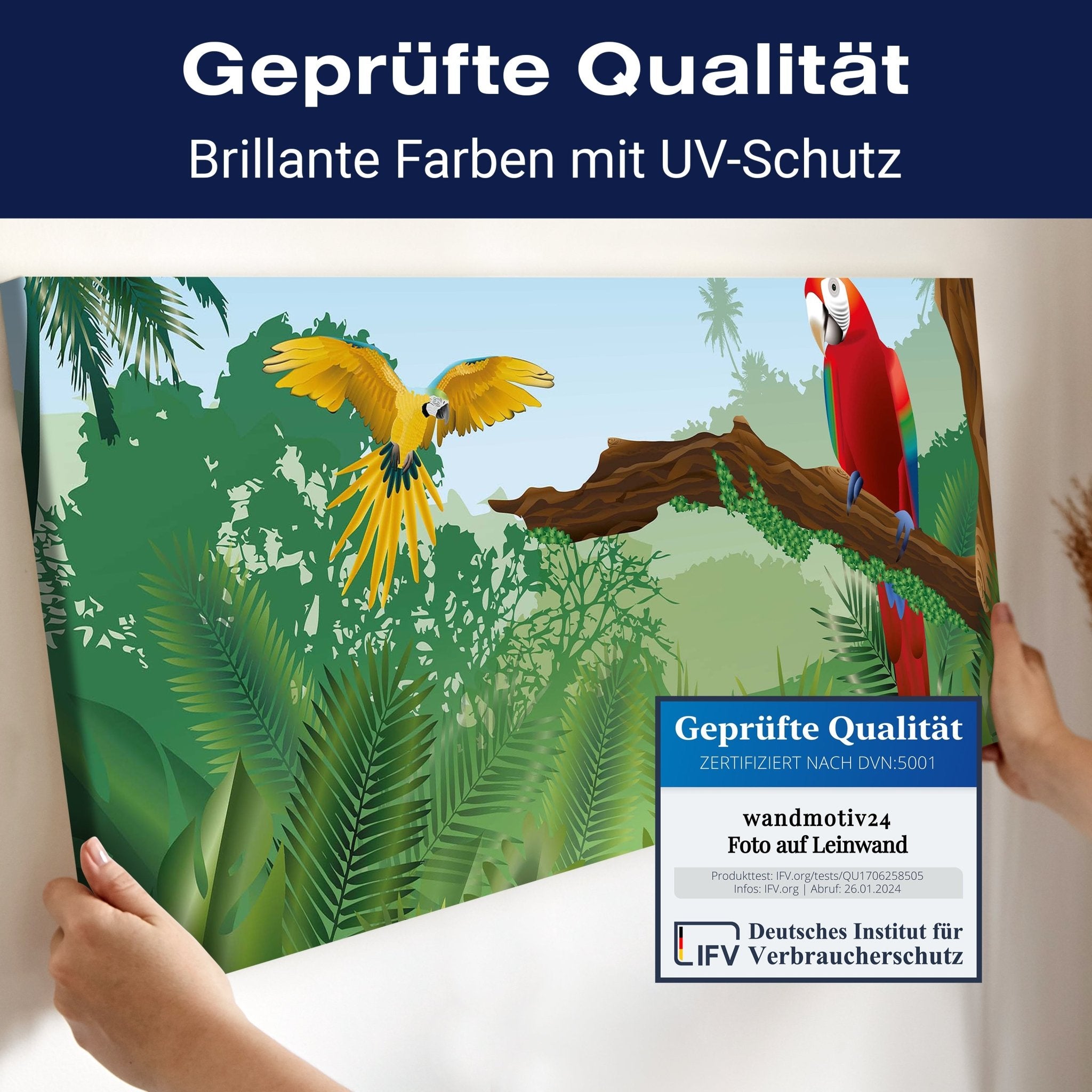 Leinwandbild Landschaft Regenwald Natur M0193 kaufen - Bild 4 Leinwandbild Landschaft Regenwald Natur M0193 kaufen - Bild 4