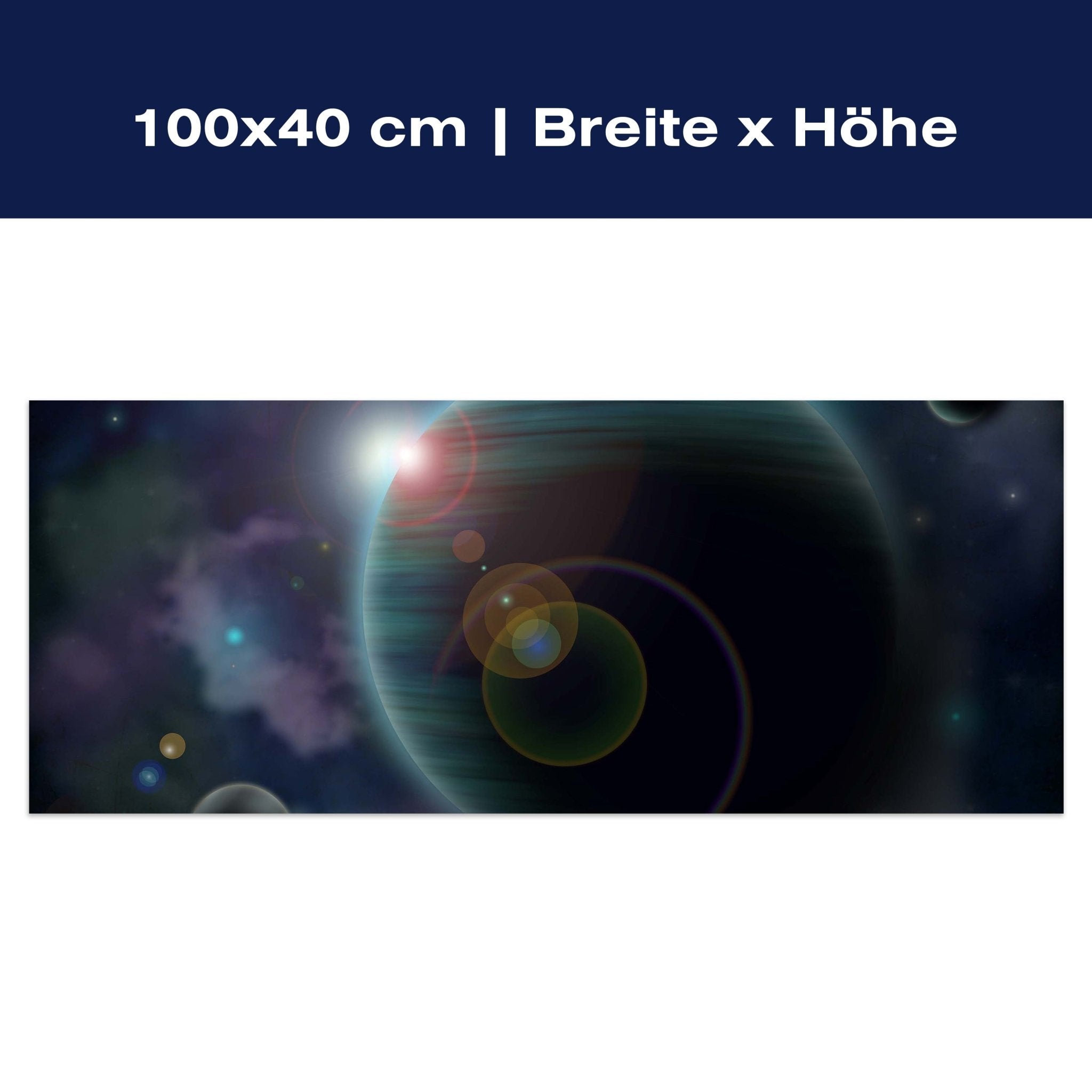 Leinwandbild Planet Space M0197 Leinwandbild Planet Space M0197