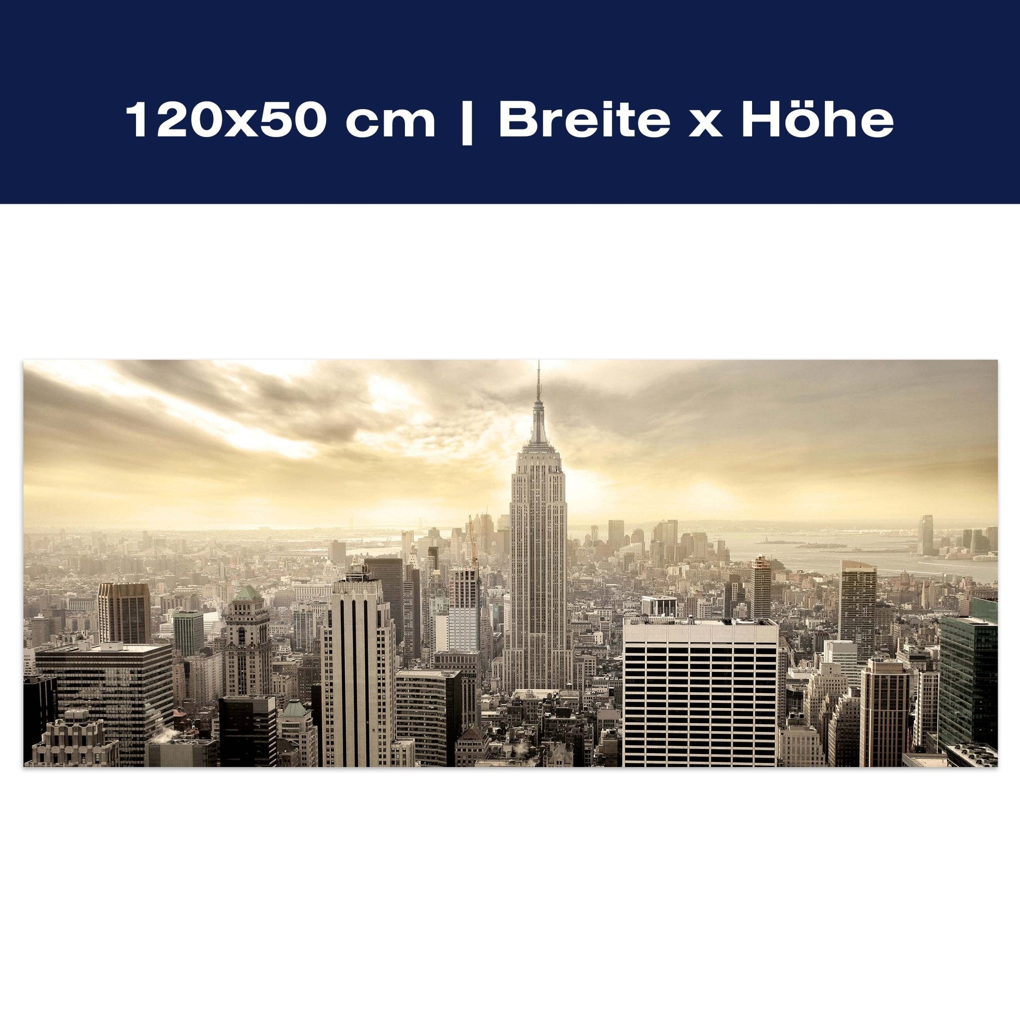 Leinwandbild New York Skyline View M0221 Leinwandbild New York Skyline View M0221