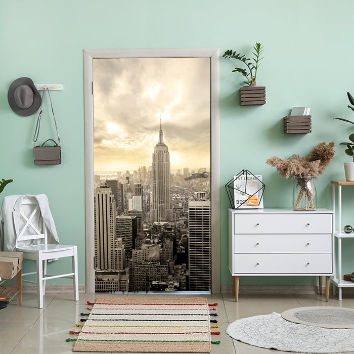 Türtapete New York Skyline View M0221 - Bild 1 Türtapete New York Skyline View M0221 - Bild 1