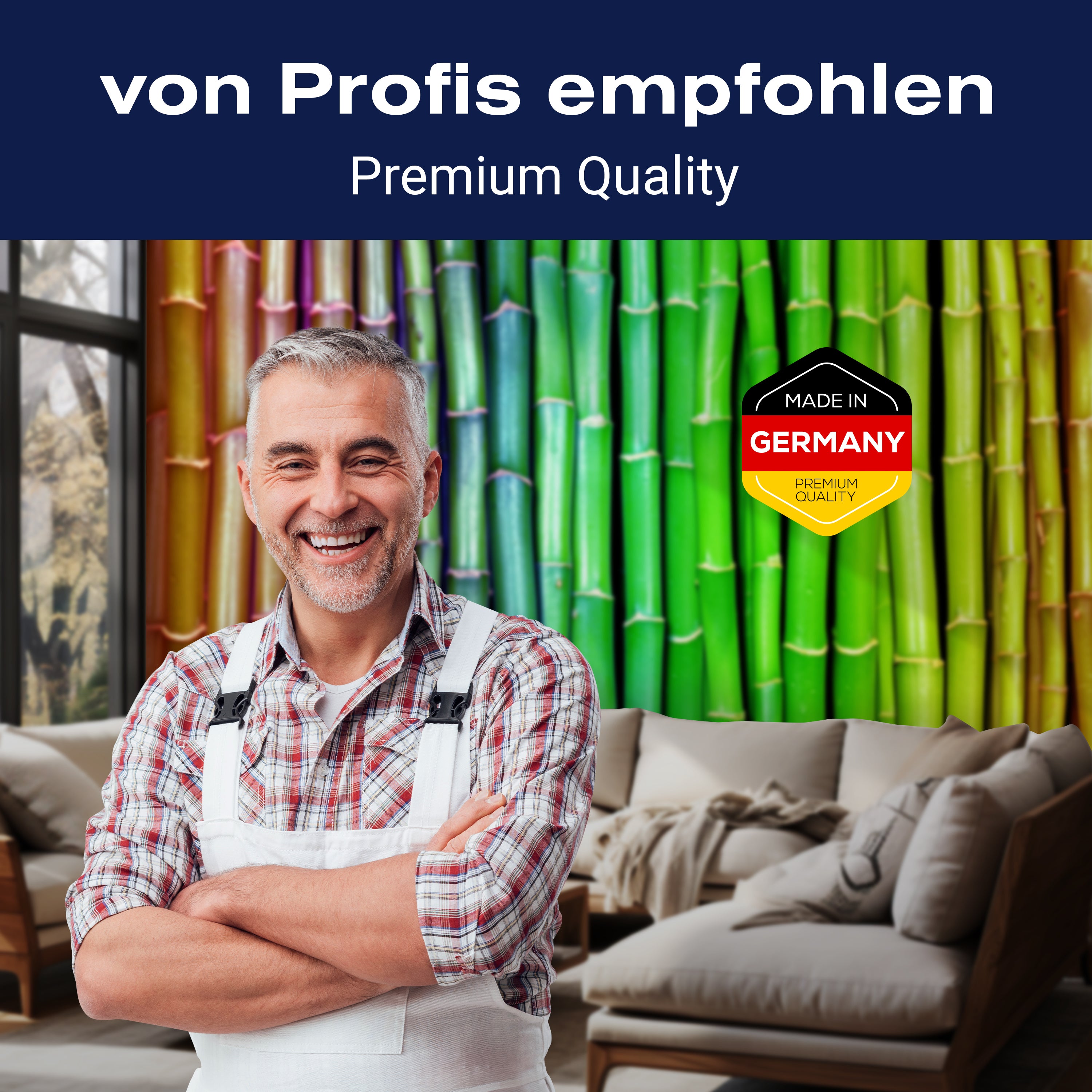 Fototapete Bambus-Regenbogen M0229 - Bild 5 Fototapete Bambus-Regenbogen M0229 - Bild 5